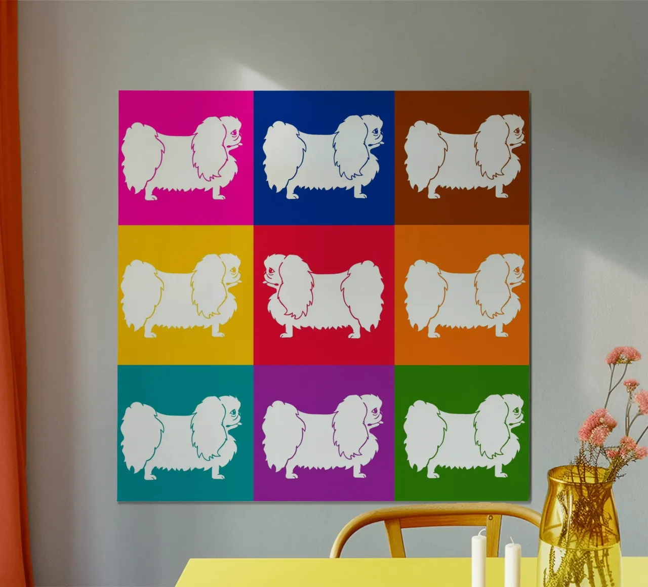 Pekingese poster by Pop dogs