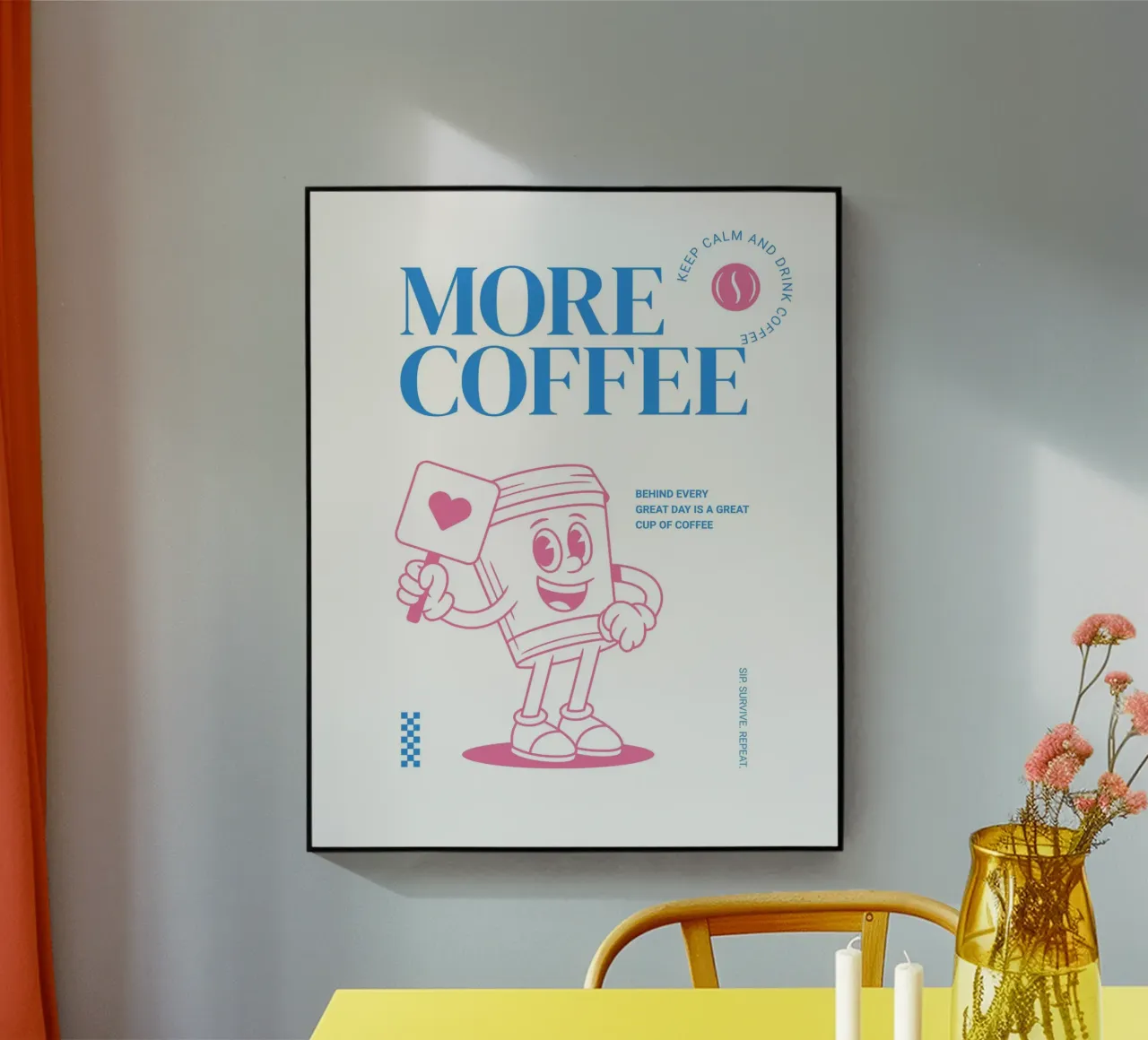 MORE COFFEE plexiglass da COFFEE CLUB