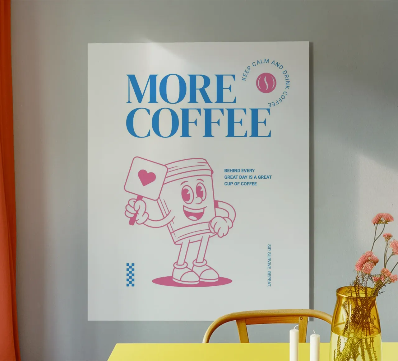 MORE COFFEE plexiglass da COFFEE CLUB