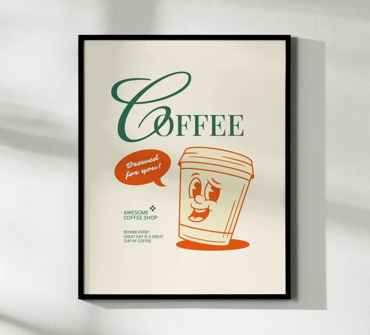 BREWED FOR YOU poster da COFFEE CLUB