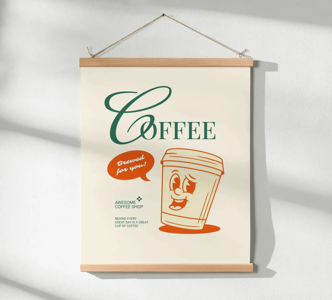 BREWED FOR YOU poster da COFFEE CLUB