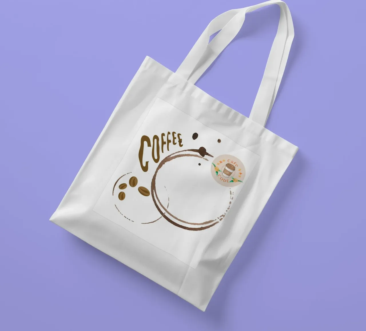COFFEE CODE borsa in juta da COFFEE CLUB