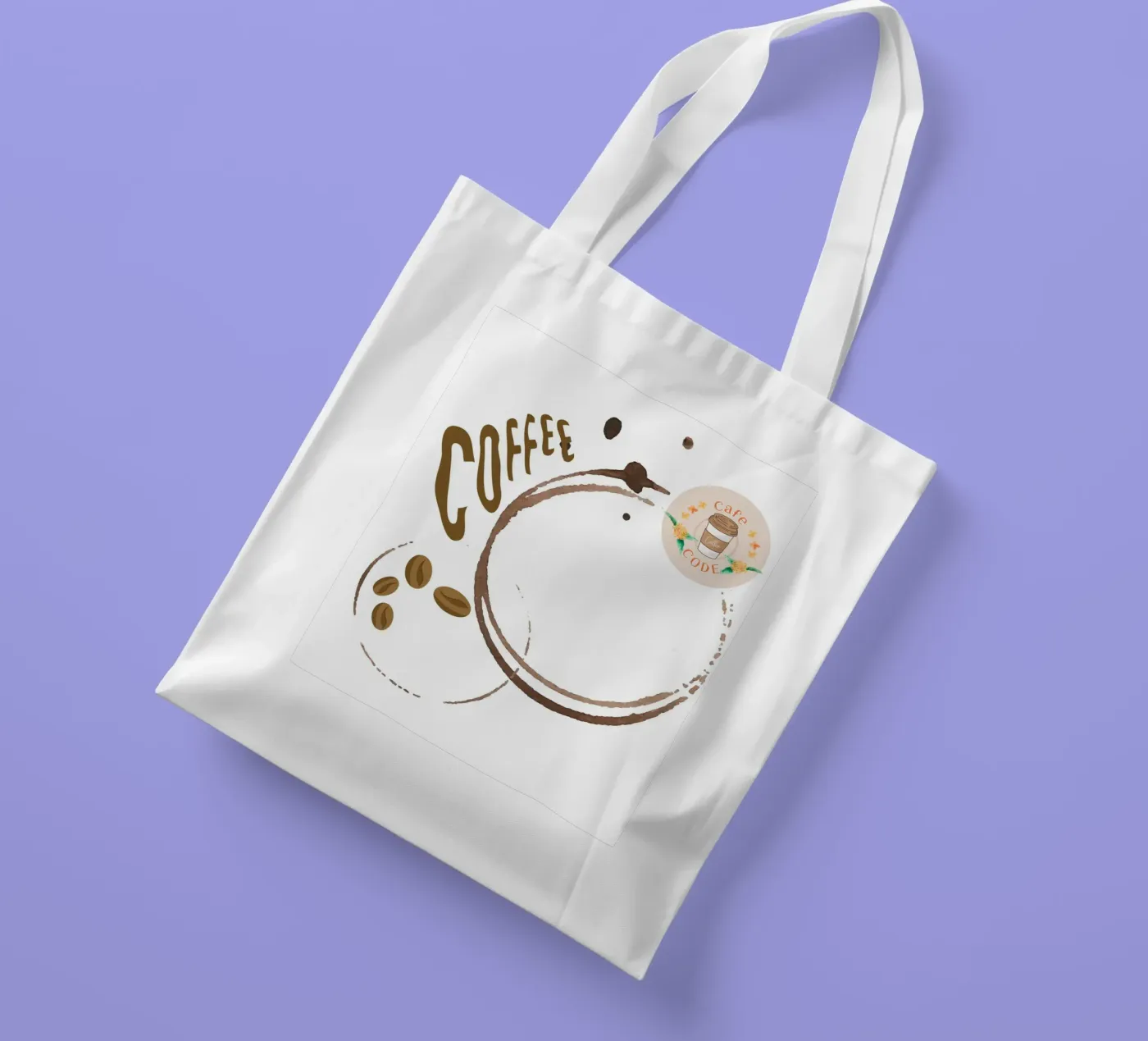 COFFEE CODE borsa in juta da COFFEE CLUB