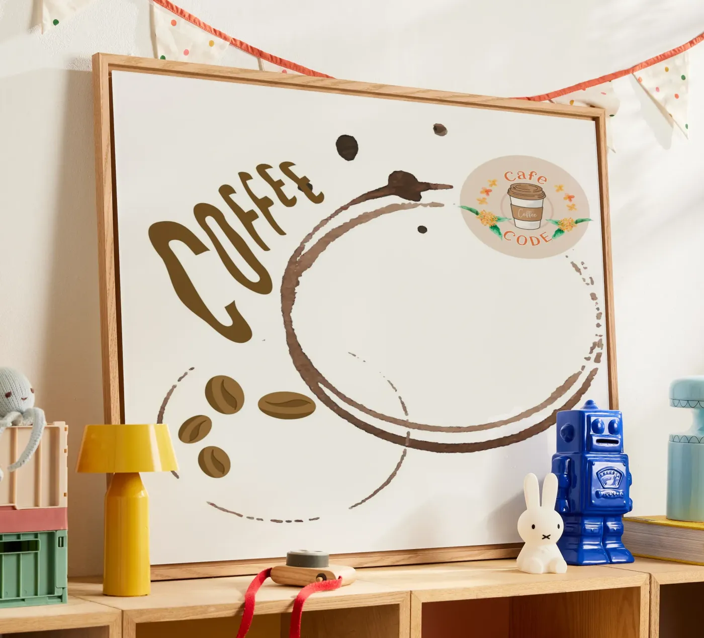 COFFEE CODE acryl van COFFEE CLUB