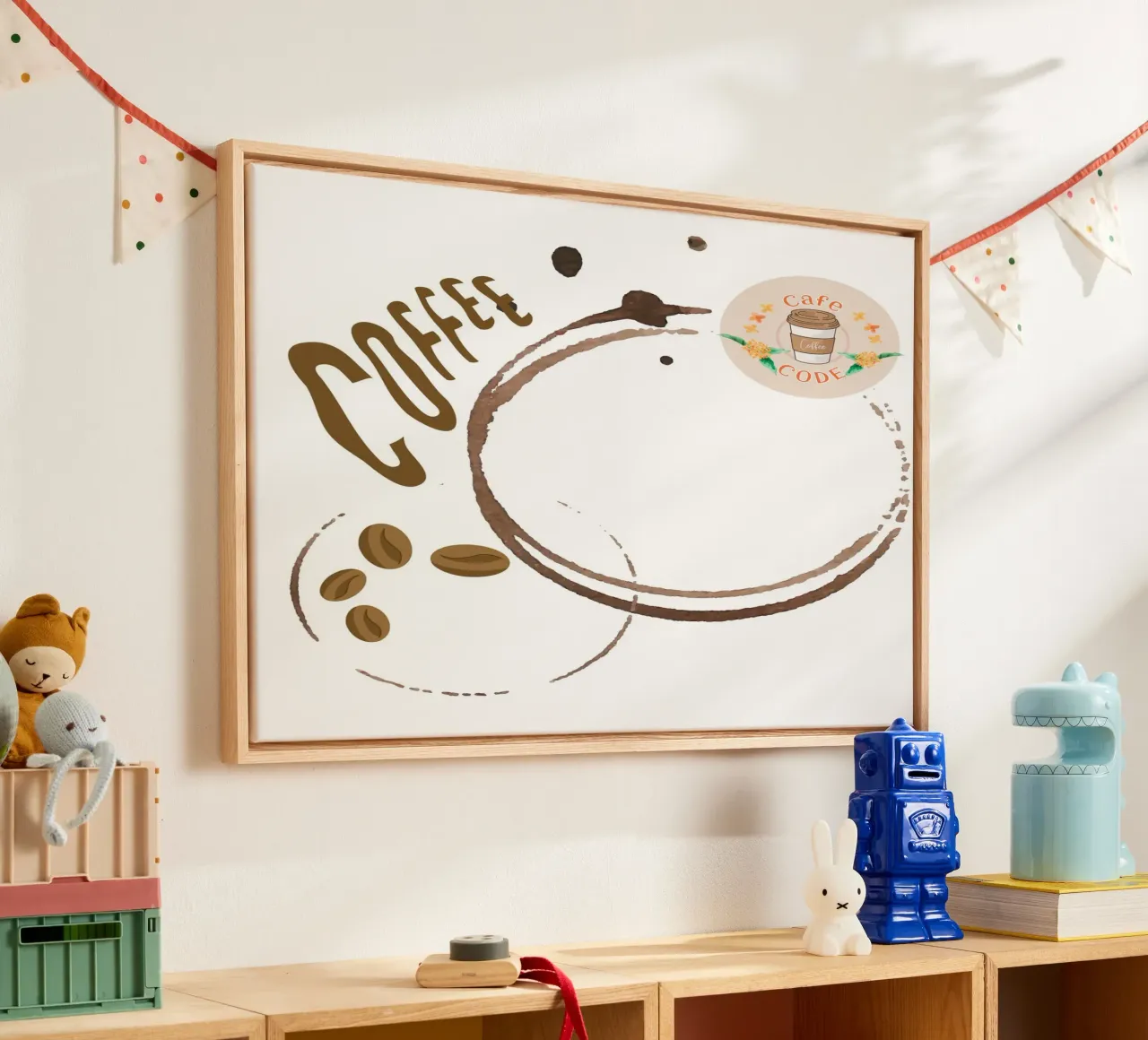 COFFEE CODE canvas by COFFEE CLUB