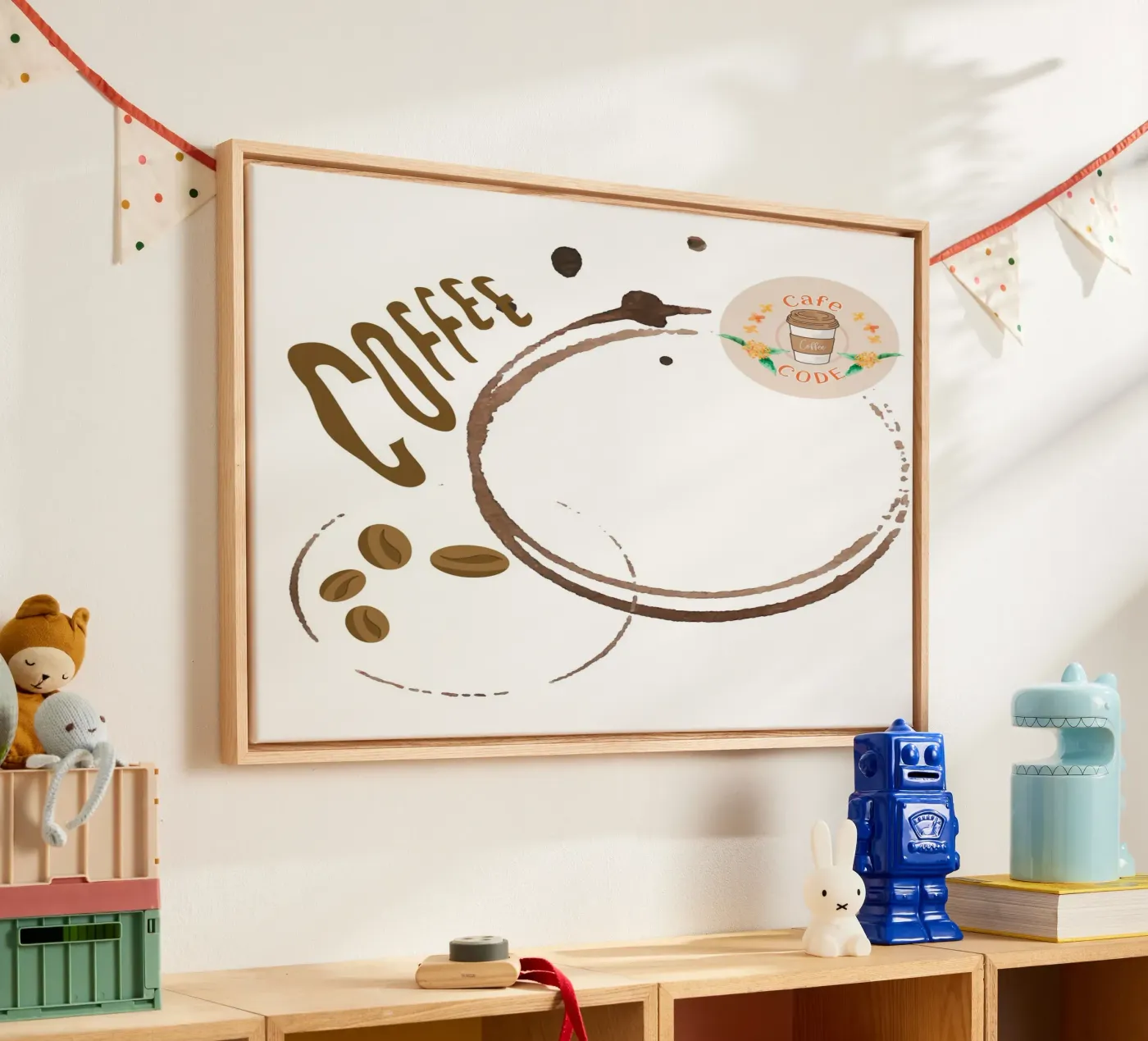 COFFEE CODE canvas by COFFEE CLUB