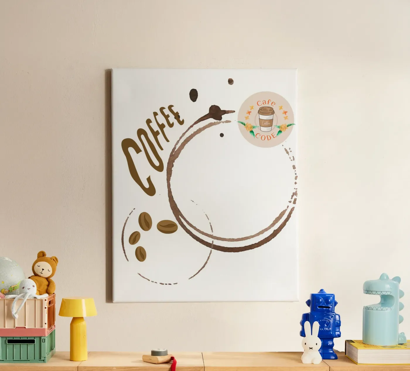 COFFEE CODE canvas by COFFEE CLUB