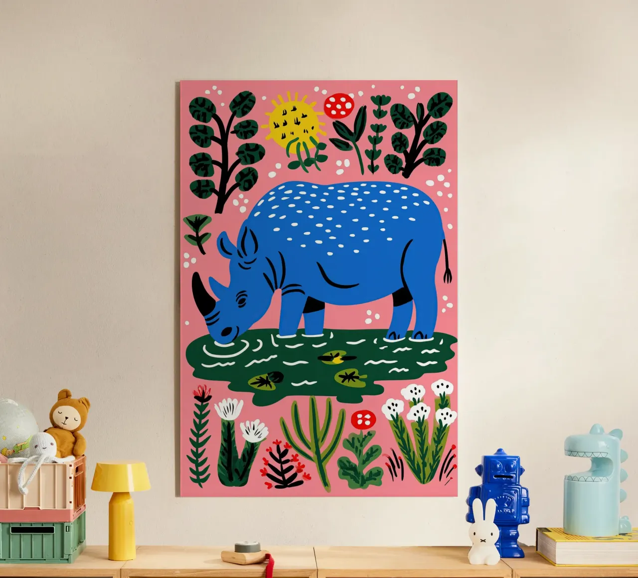 Rinoceronte plexiglass da CKM