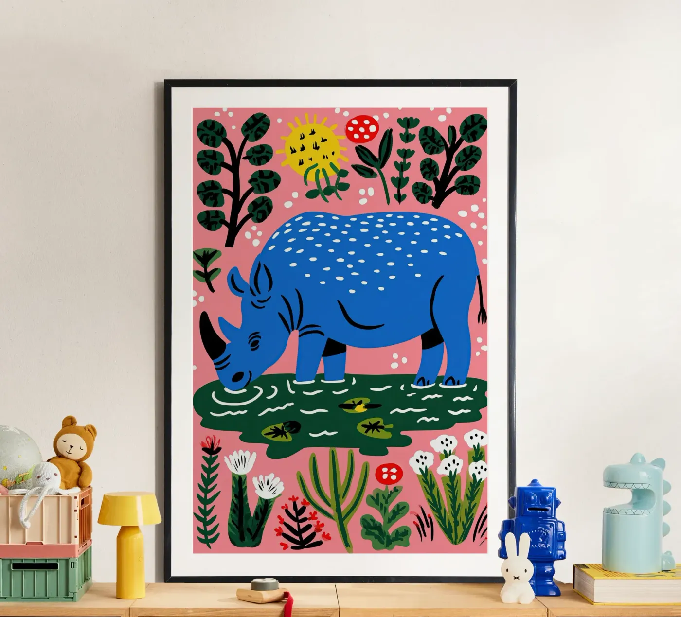Rhino poster by CKM