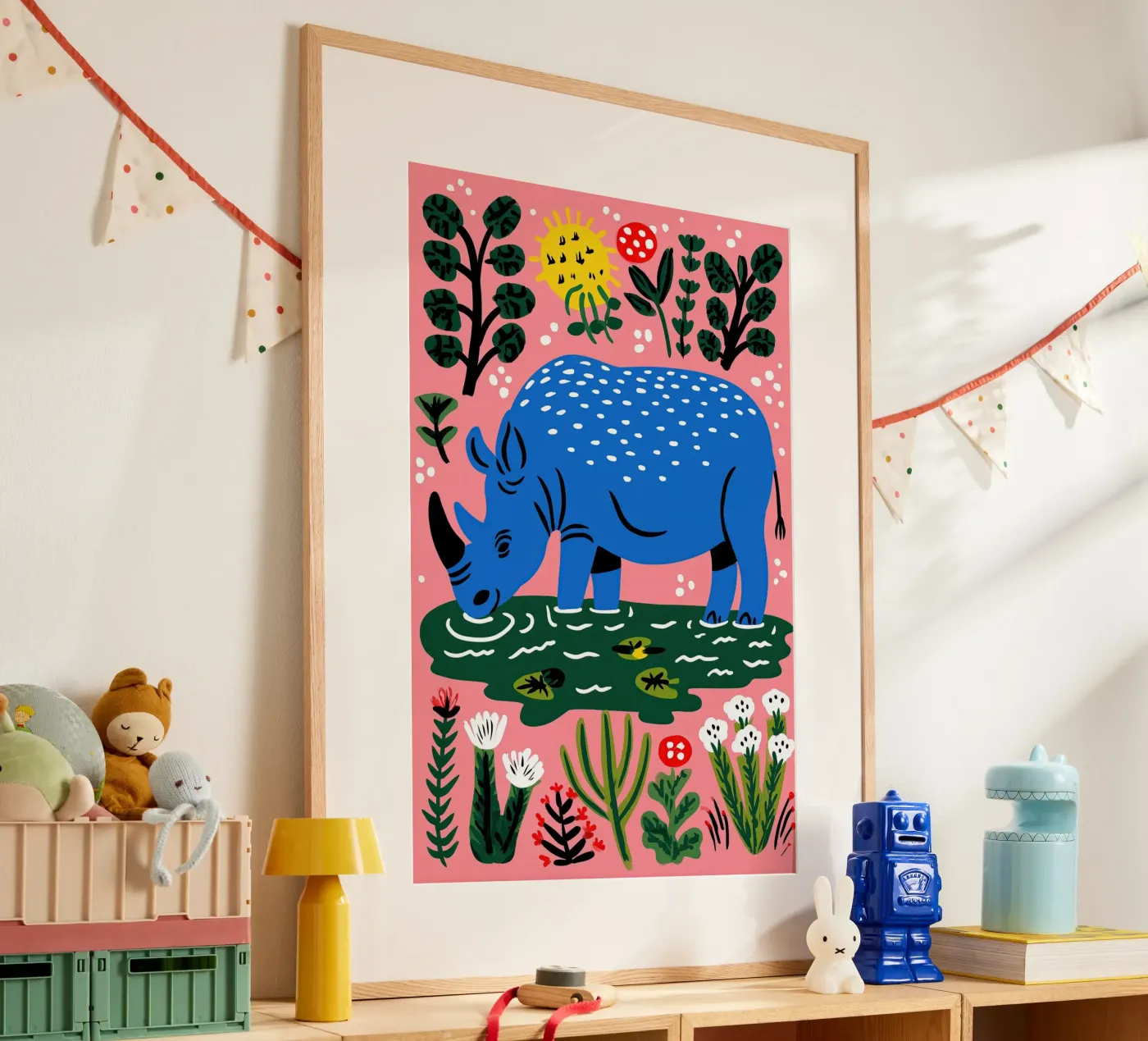 Rhino poster by CKM