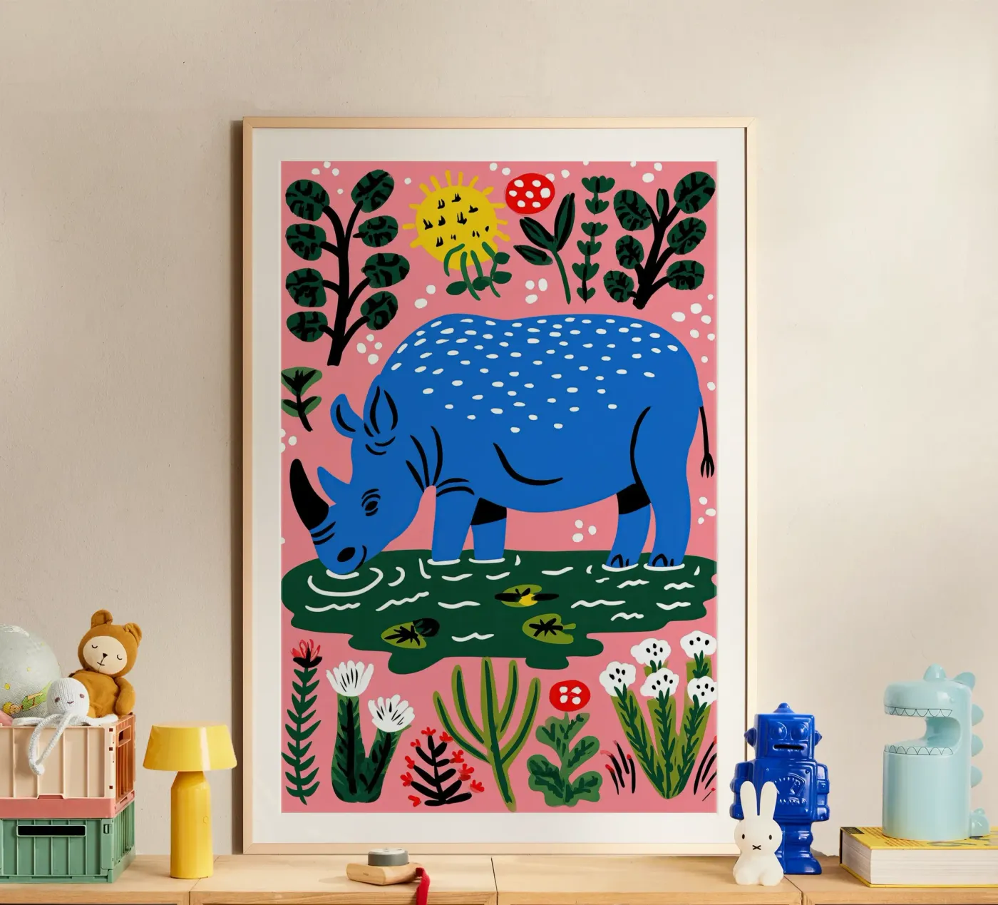 Rhino poster by CKM