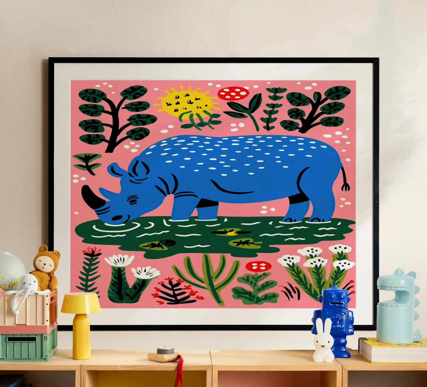 Rhino poster by CKM