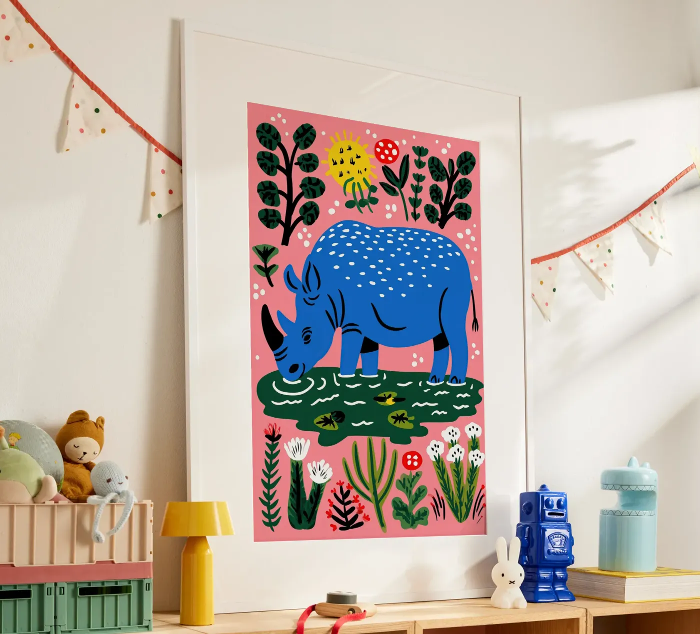 Rhino poster by CKM