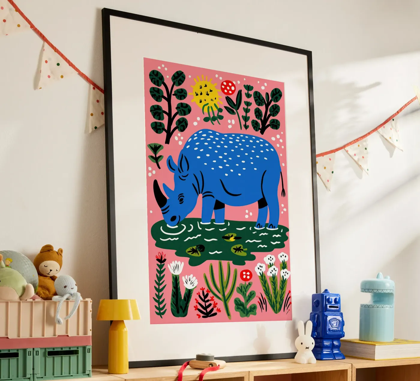 Rhino poster by CKM