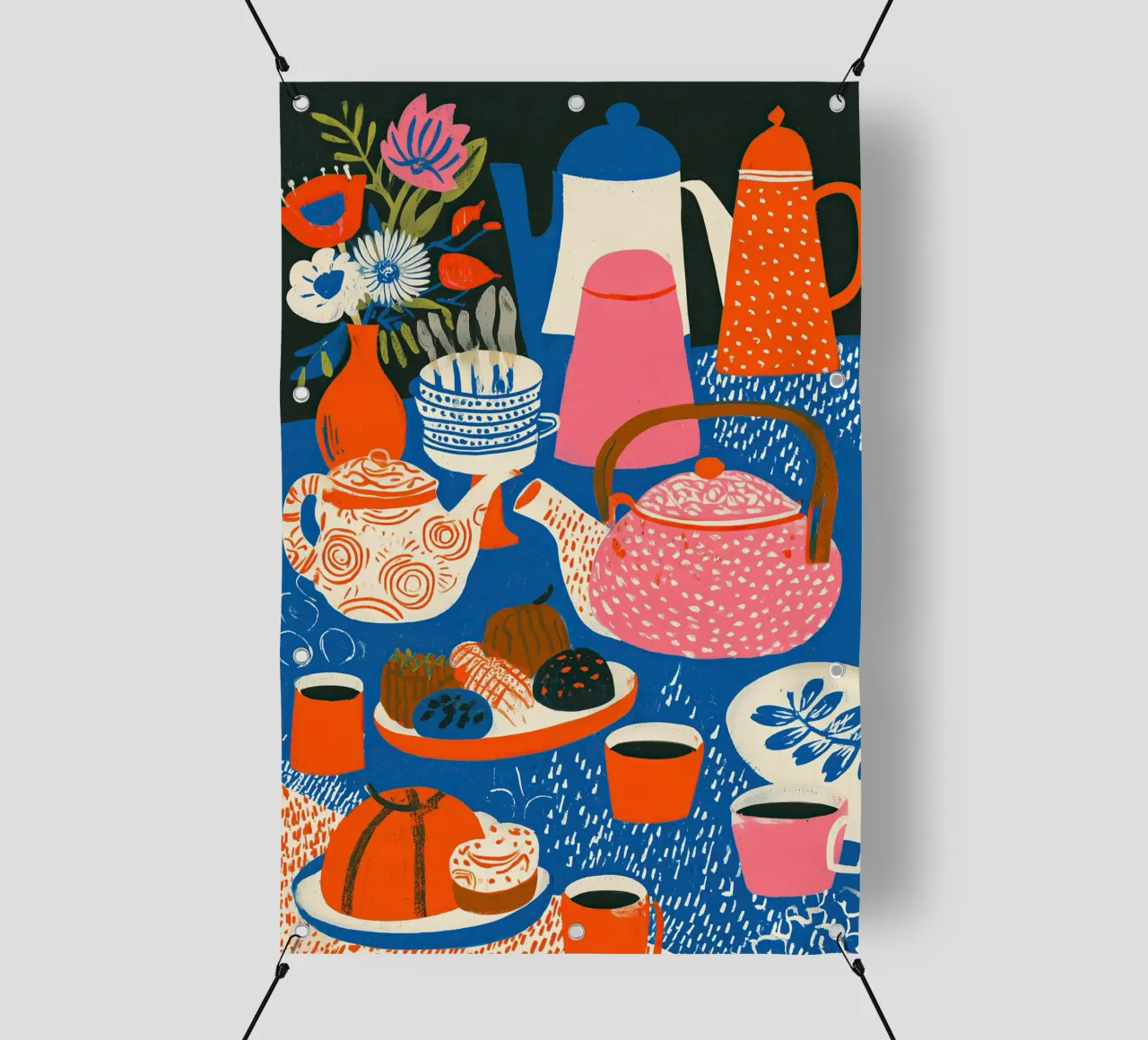 Kaffeetafel telo in pvc da CKM