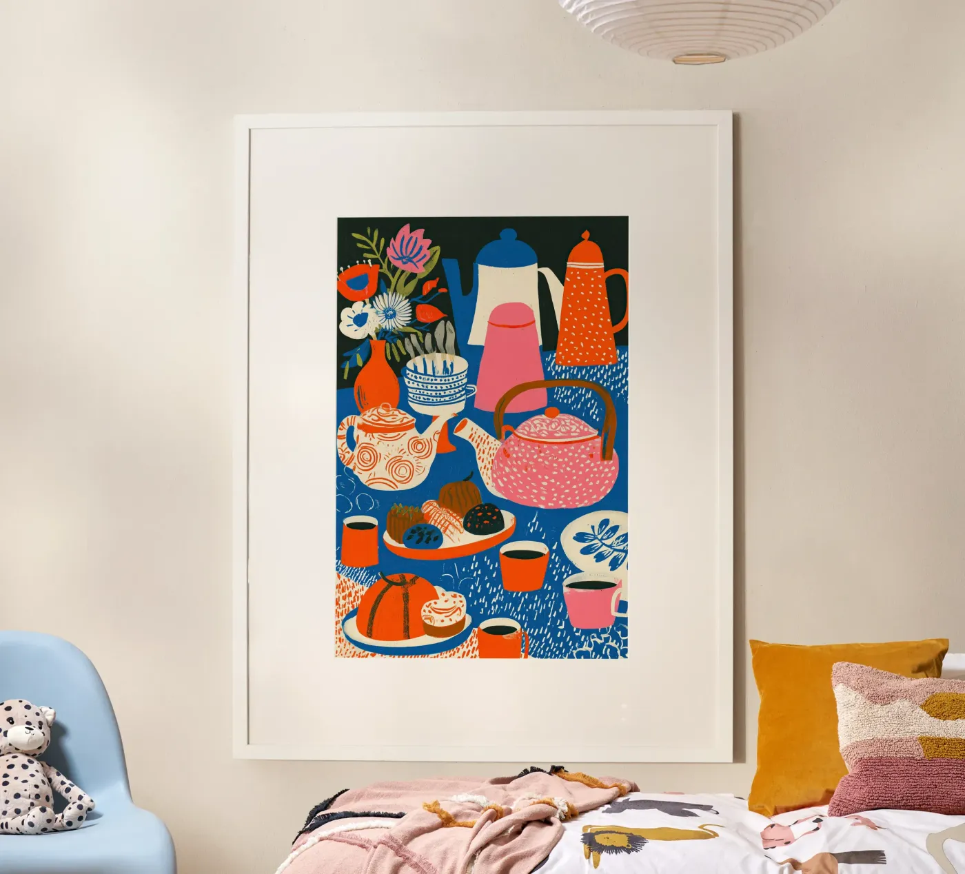 Kaffeetafel Poster von CKM