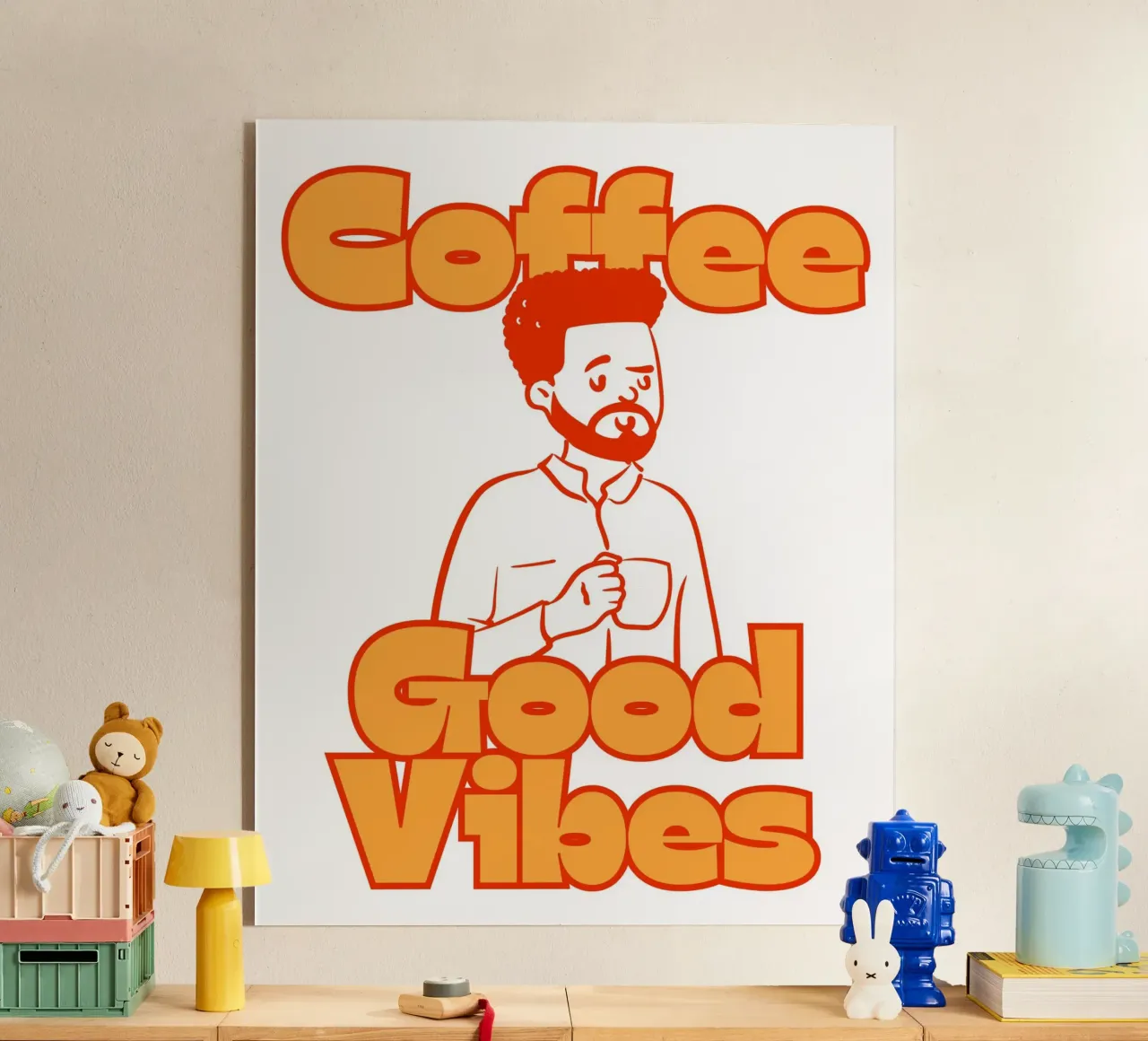 COFFEE GOOD VIBES plexiglass da COFFEE CLUB