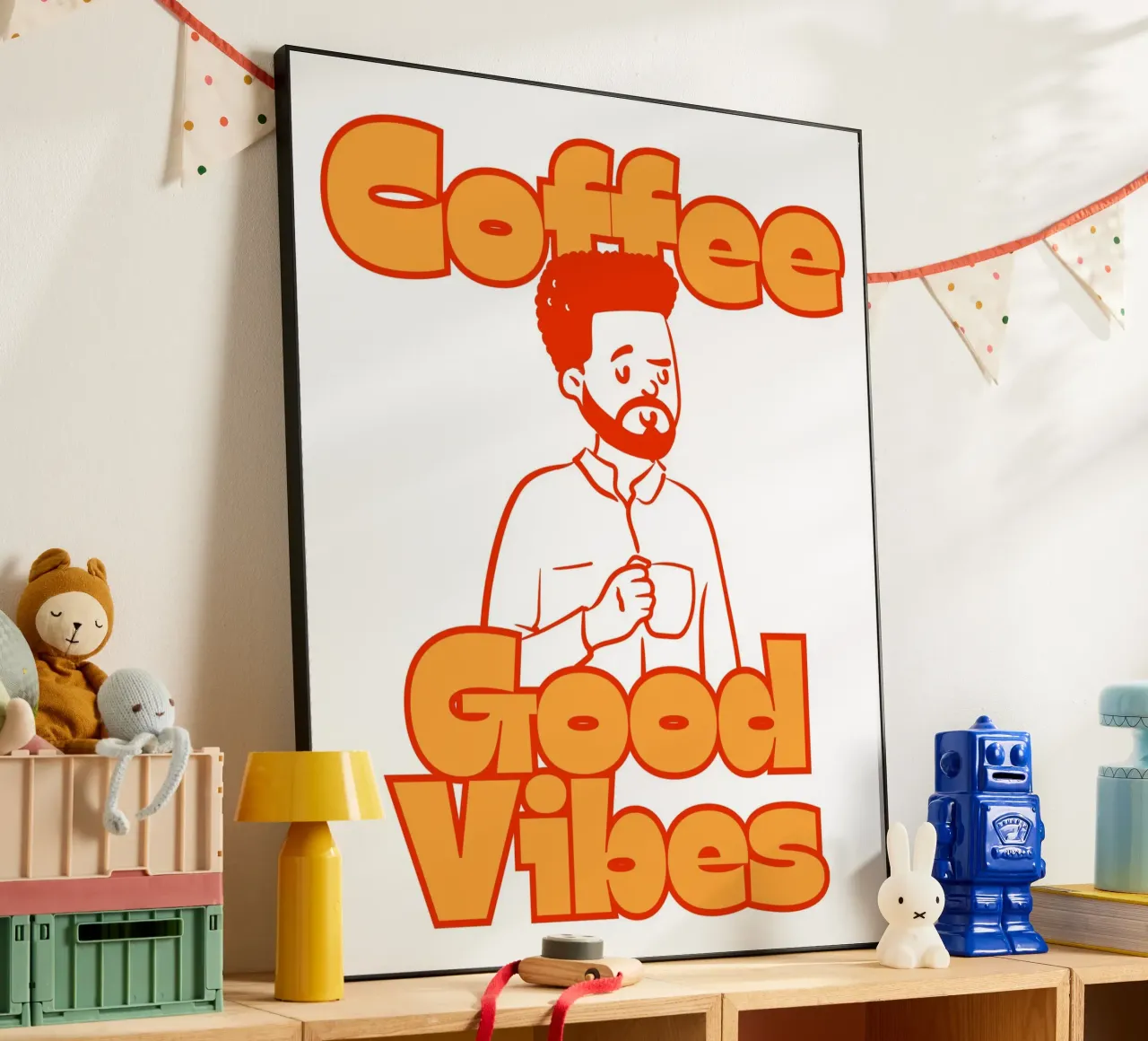 COFFEE GOOD VIBES alluminio dibond da COFFEE CLUB