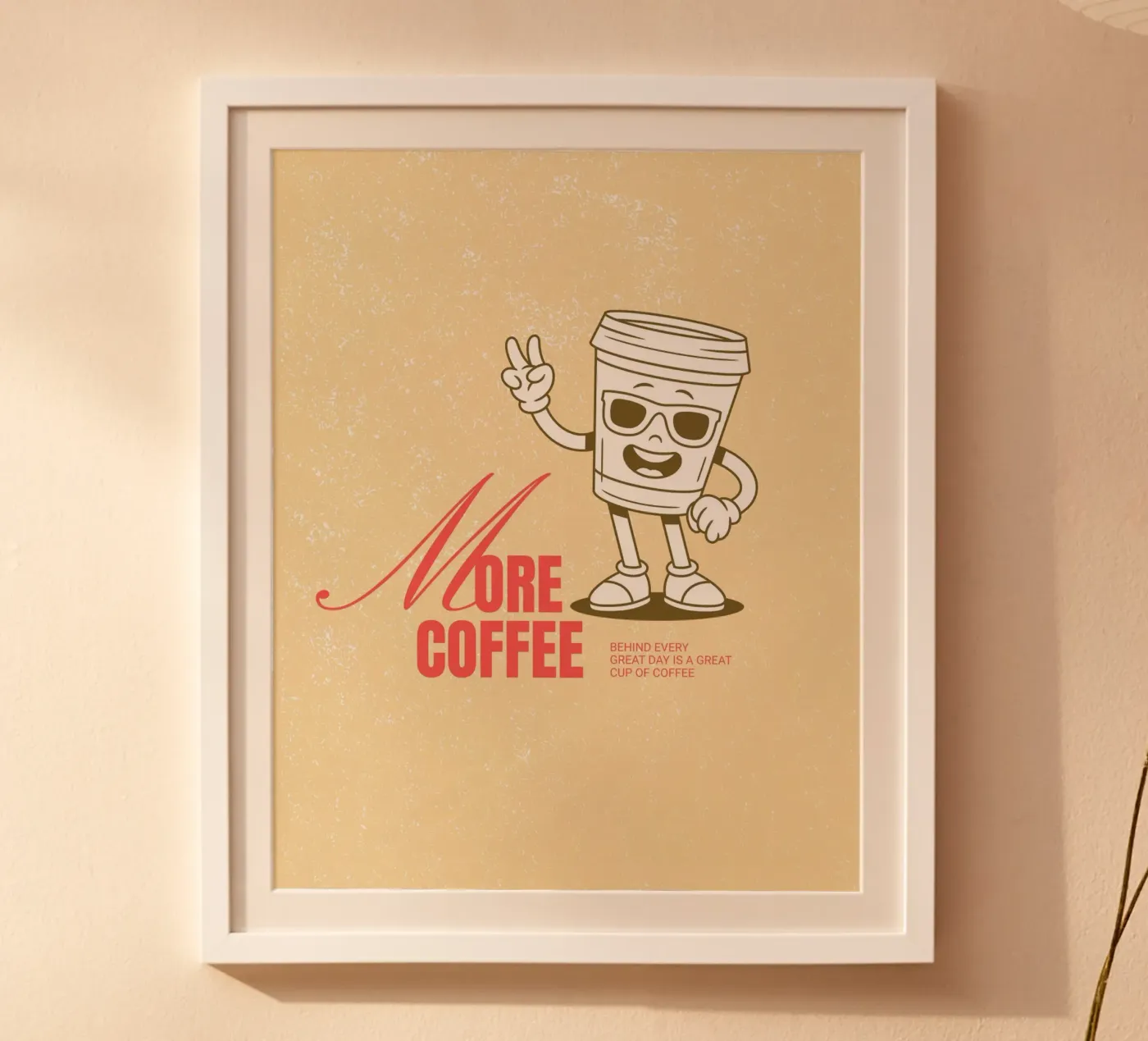 MORE COFFEE poster by COFFEE CLUB