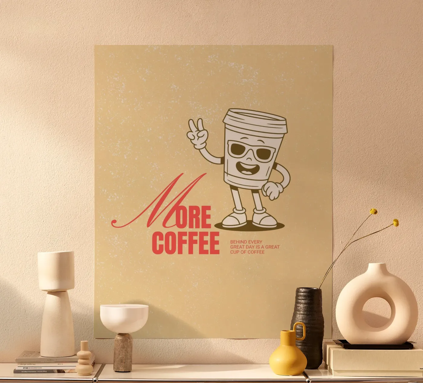 MORE COFFEE poster by COFFEE CLUB