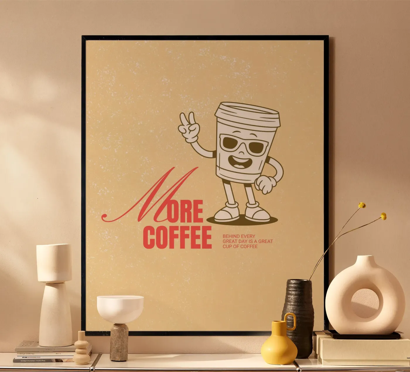 MORE COFFEE poster by COFFEE CLUB