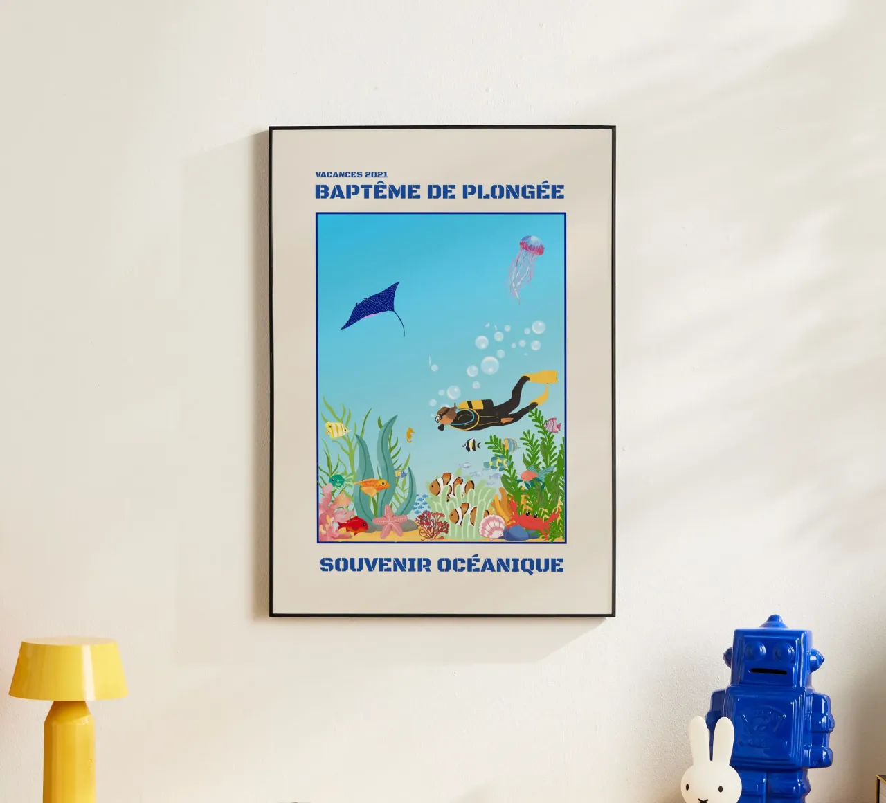 INTRODUCTORY DIVING DIVE forex plate by Illustrated Memories