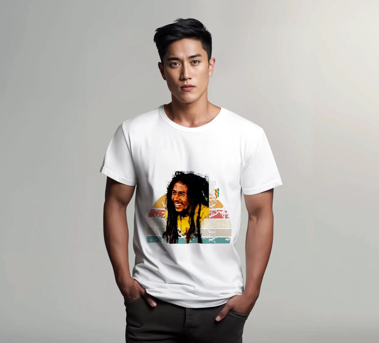 Bob Marley t-shirt da Gunawan Rb