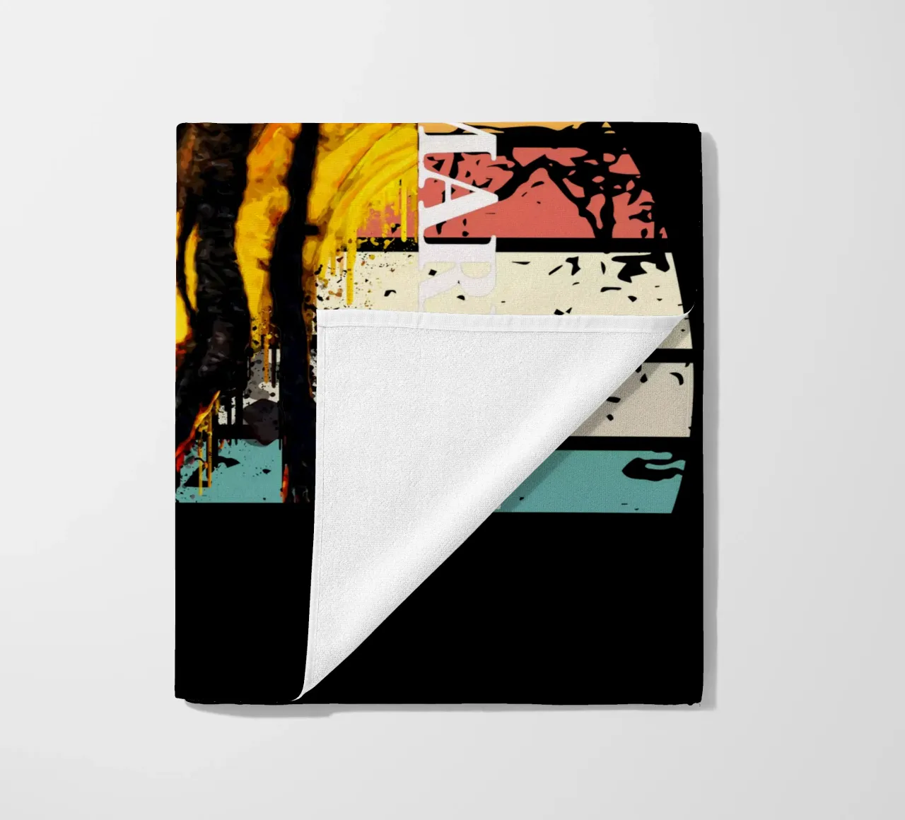 Bob Marley beach towel by Gunawan Rb