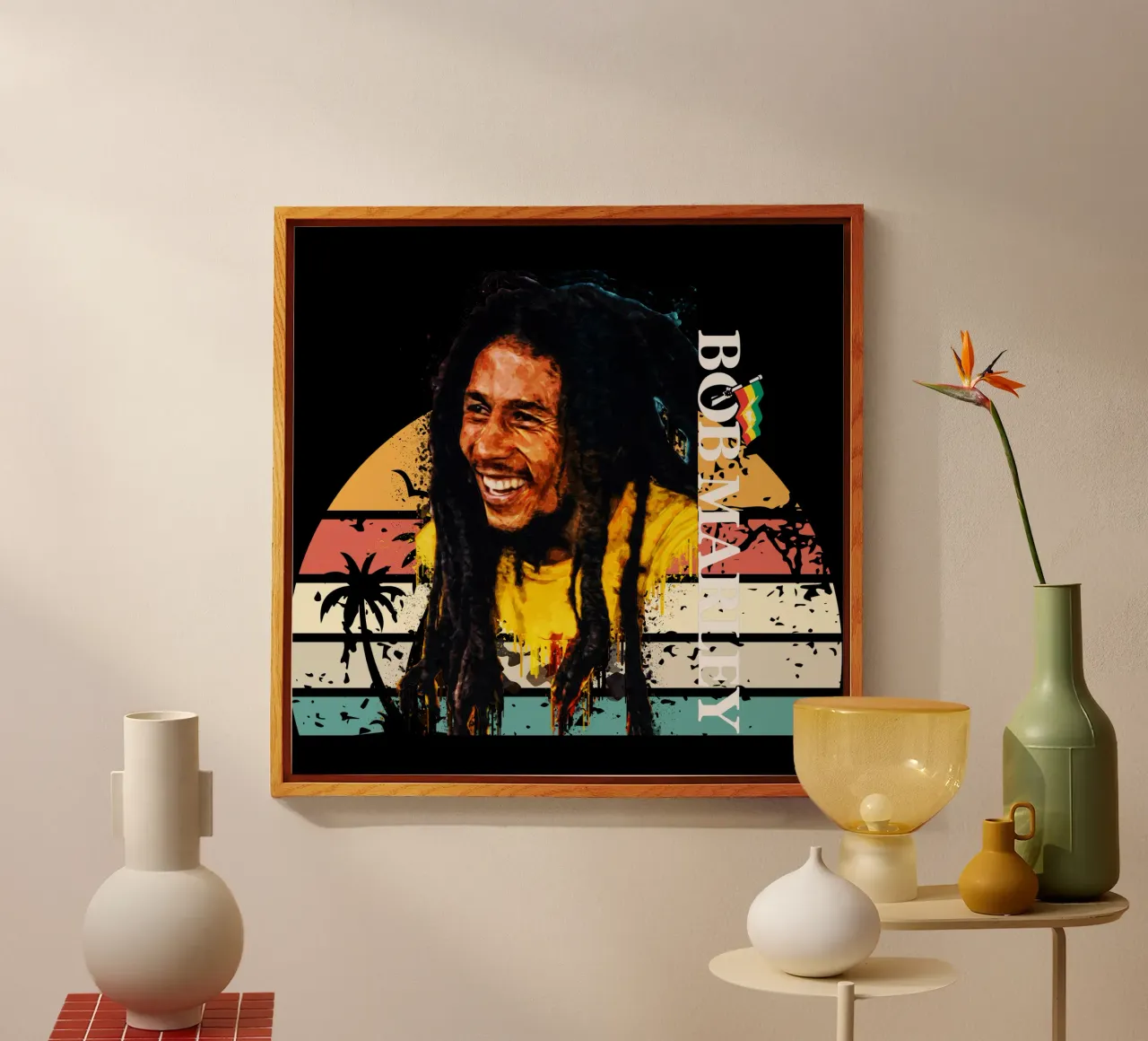 Bob Marley plexiglass da Gunawan Rb