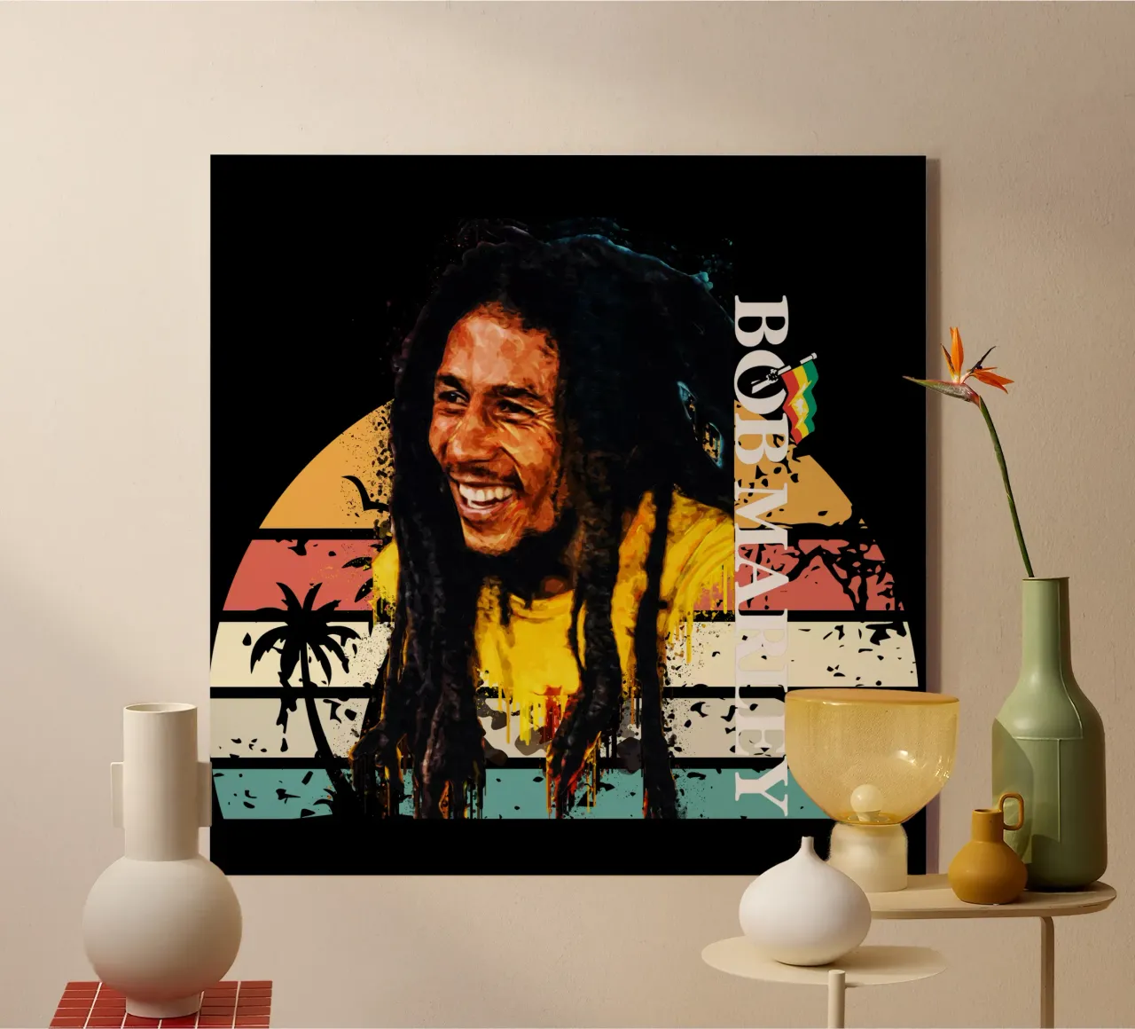 Bob Marley plexiglass da Gunawan Rb