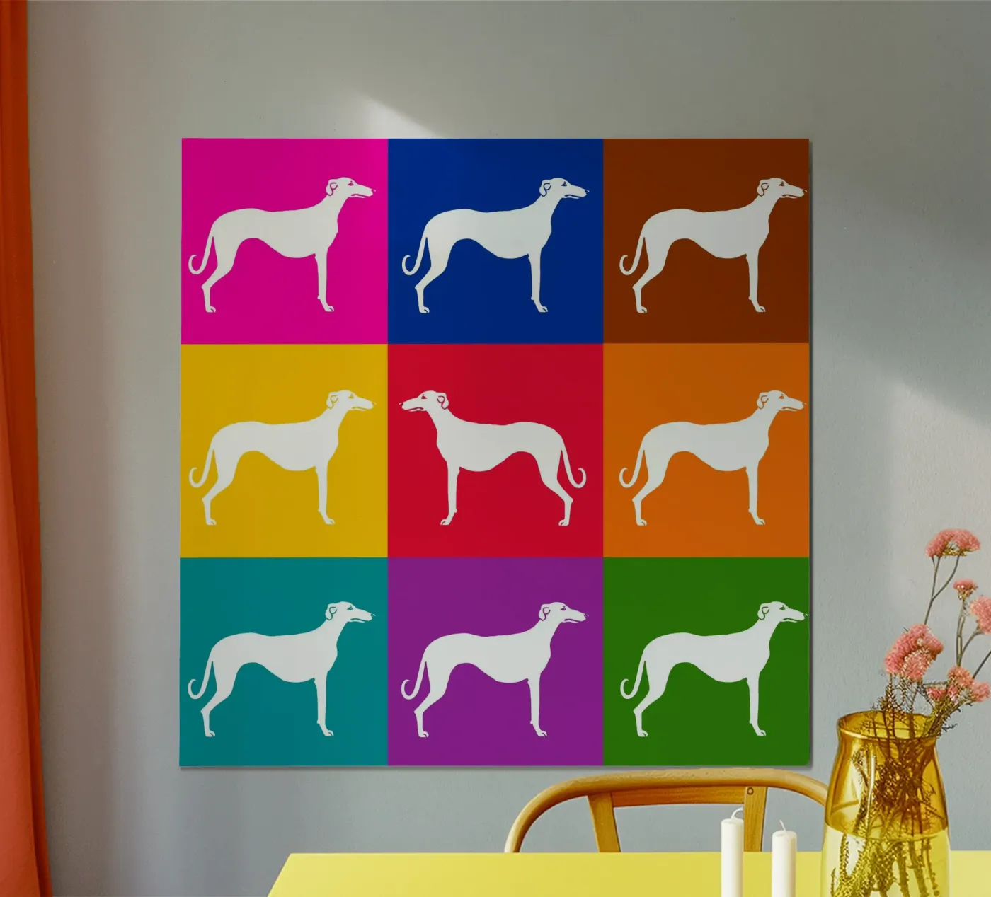 Lévrier poster de Pop dogs