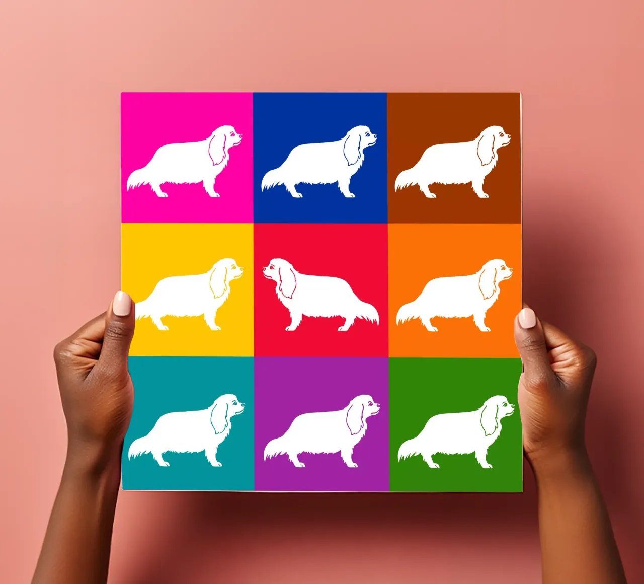 Cavalier King Charles Stickerbogen von Pop dogs