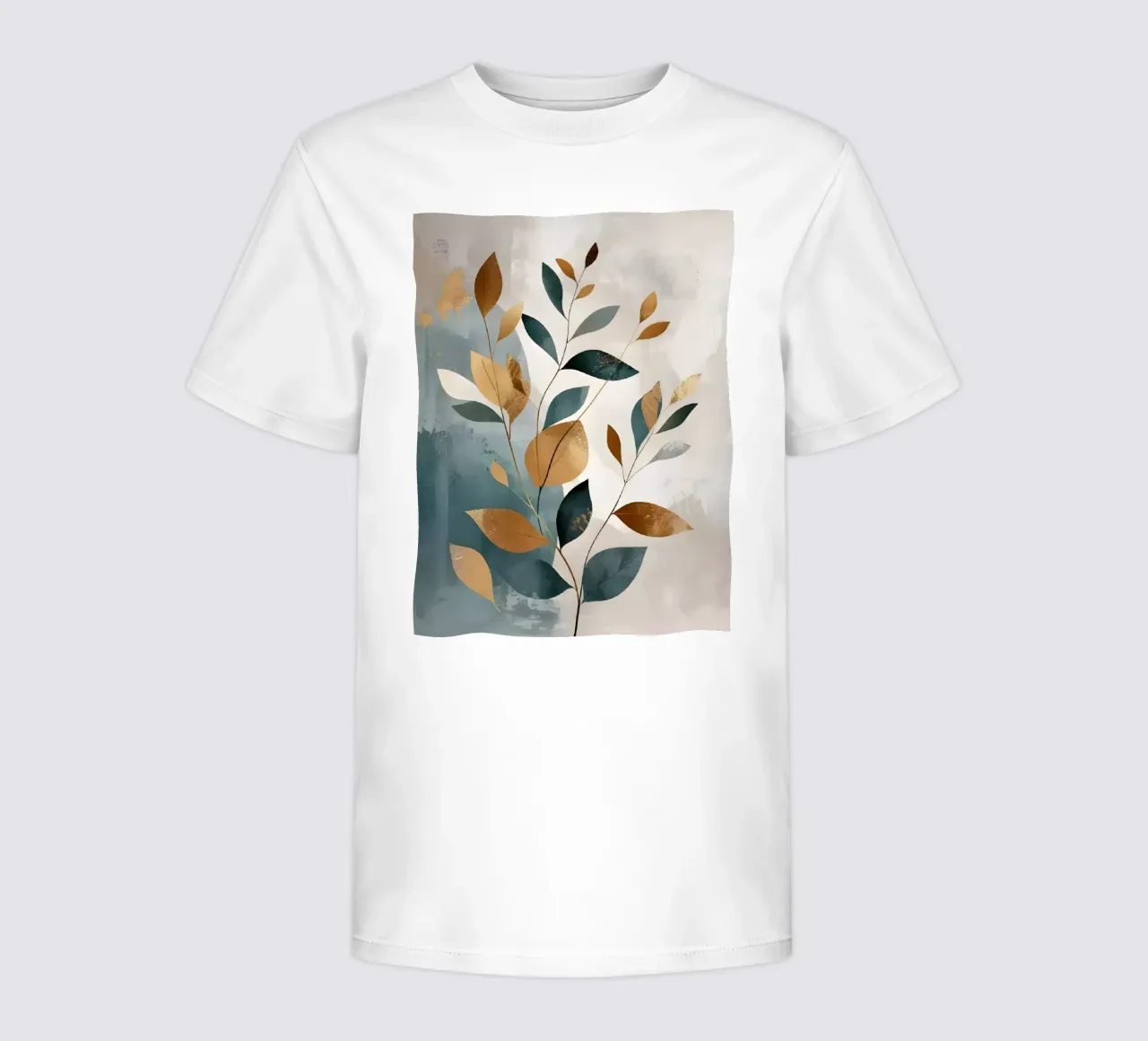 Golden Leaves kids t-shirt by Artistic-shop