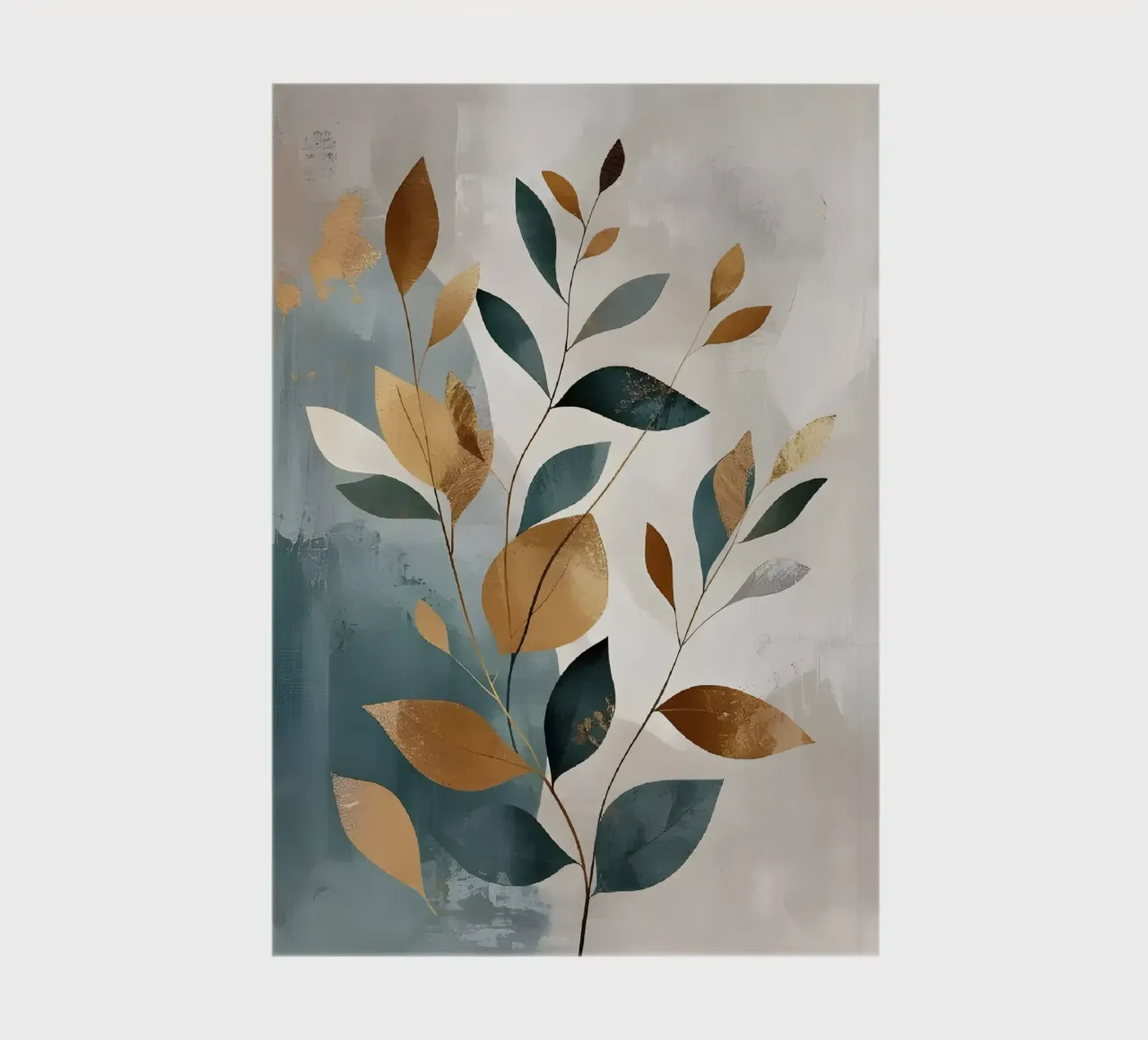 Golden Leaves notebook by Artistic-shop