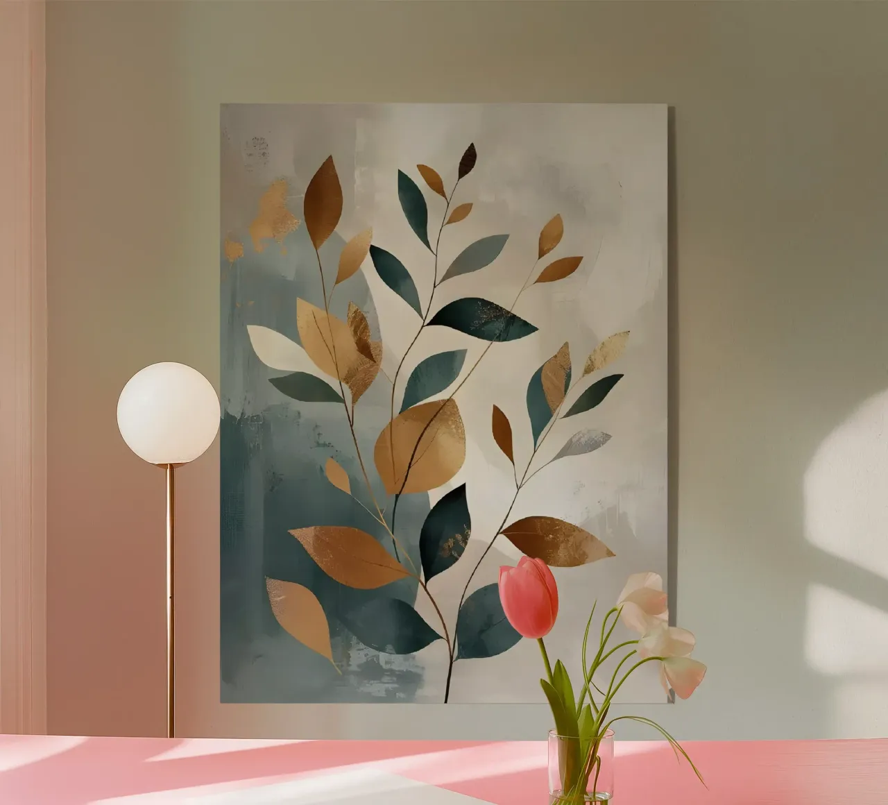 Foglie d'oro plexiglass da Artistic-shop