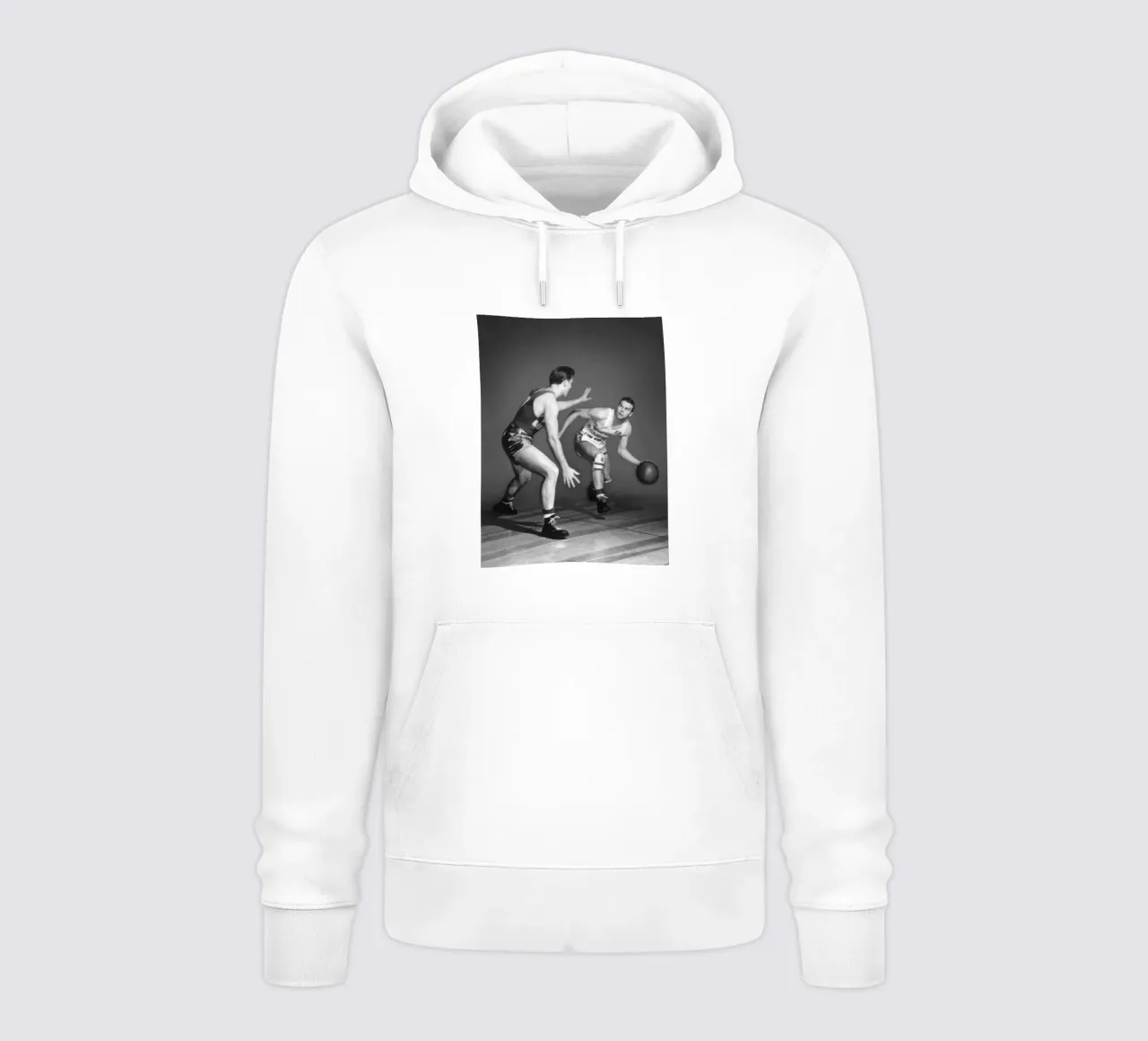 Ralph L Vaughn felpa con cappuccio da BLACK WITH WHITE