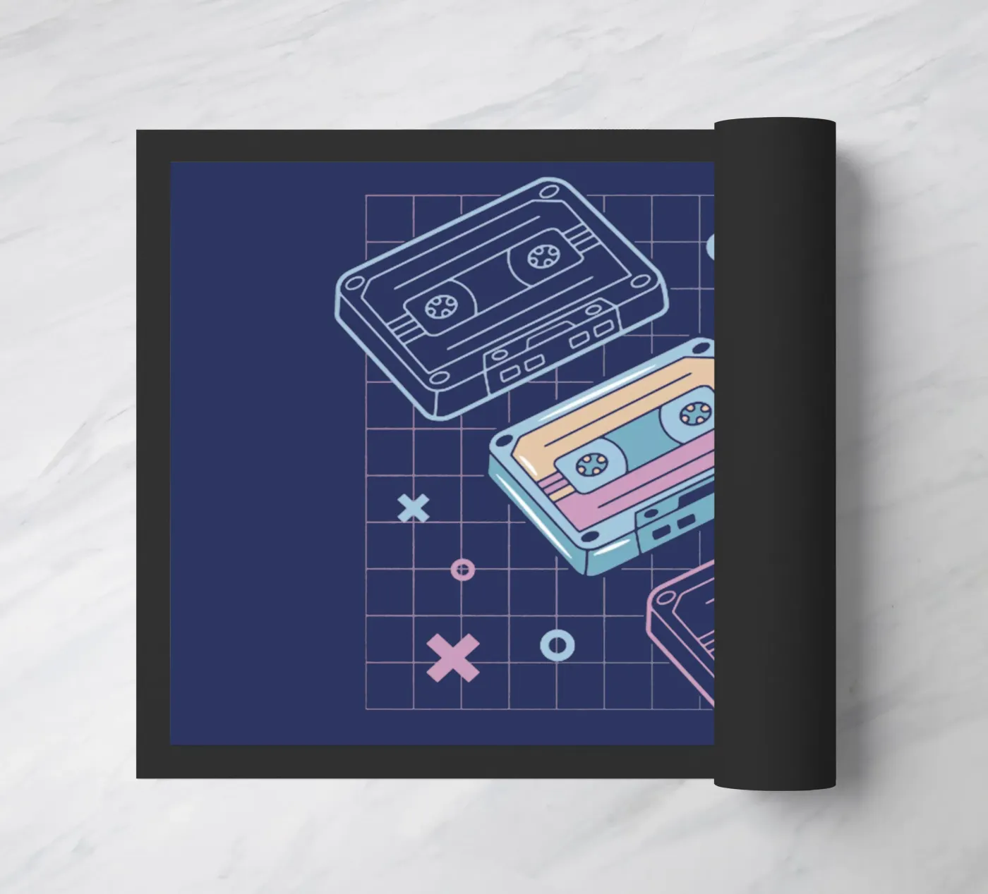 Old Cassette doormat by Gunawan Rb