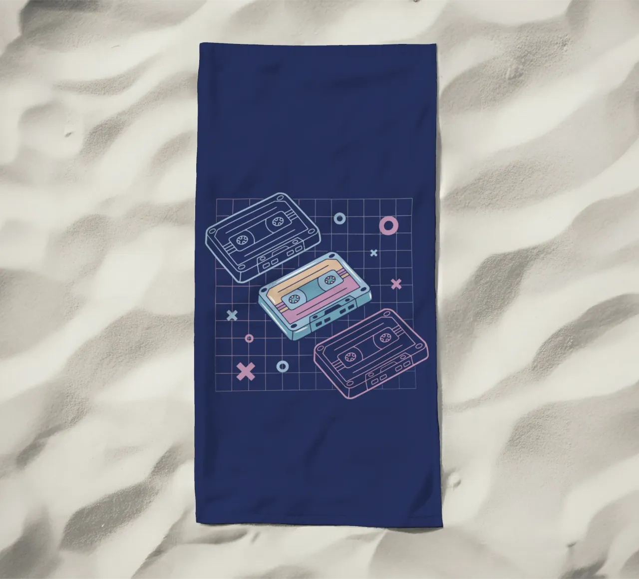 Vecchia cassetta telo mare da Gunawan Rb