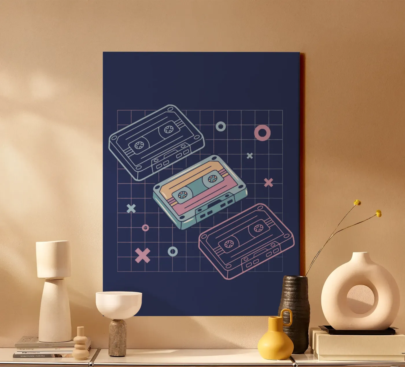 Old Cassette tela da Gunawan Rb