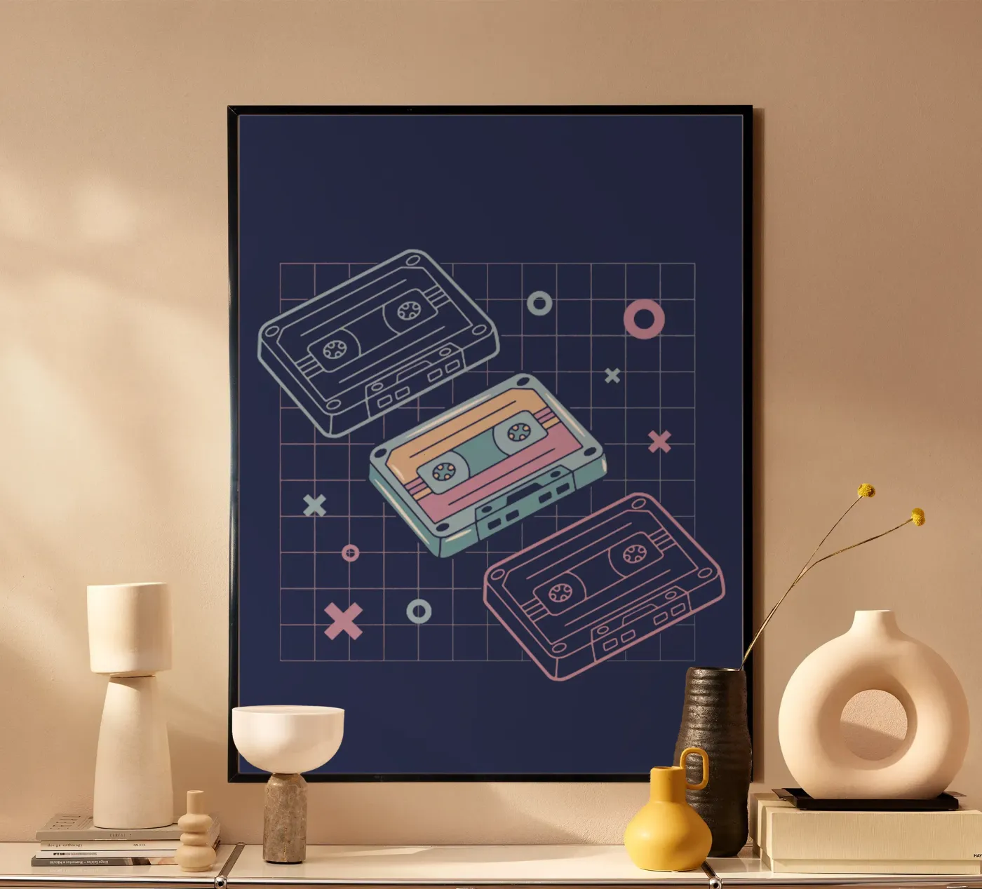 Old Cassette poster da Gunawan Rb