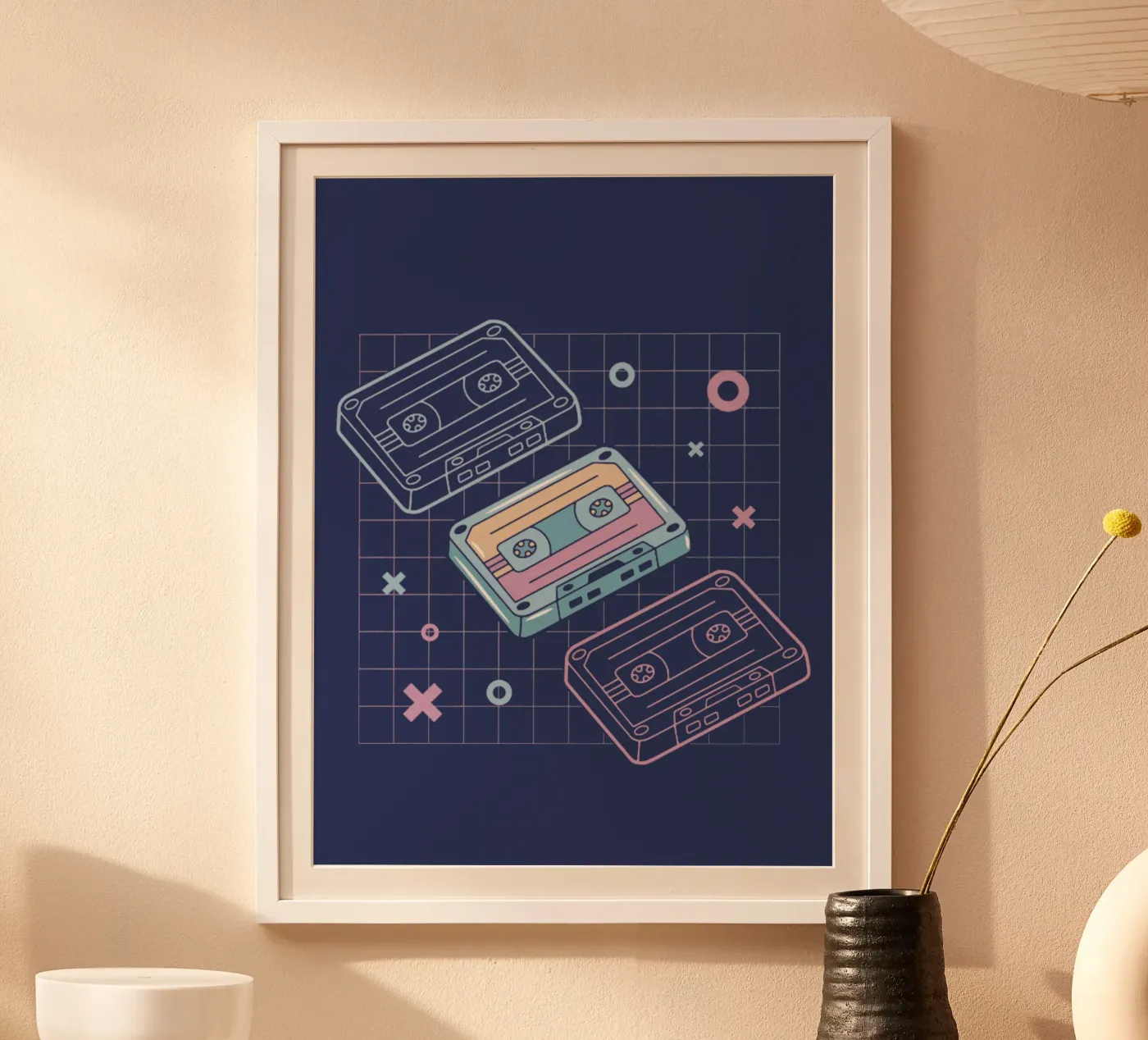 Old Cassette poster da Gunawan Rb
