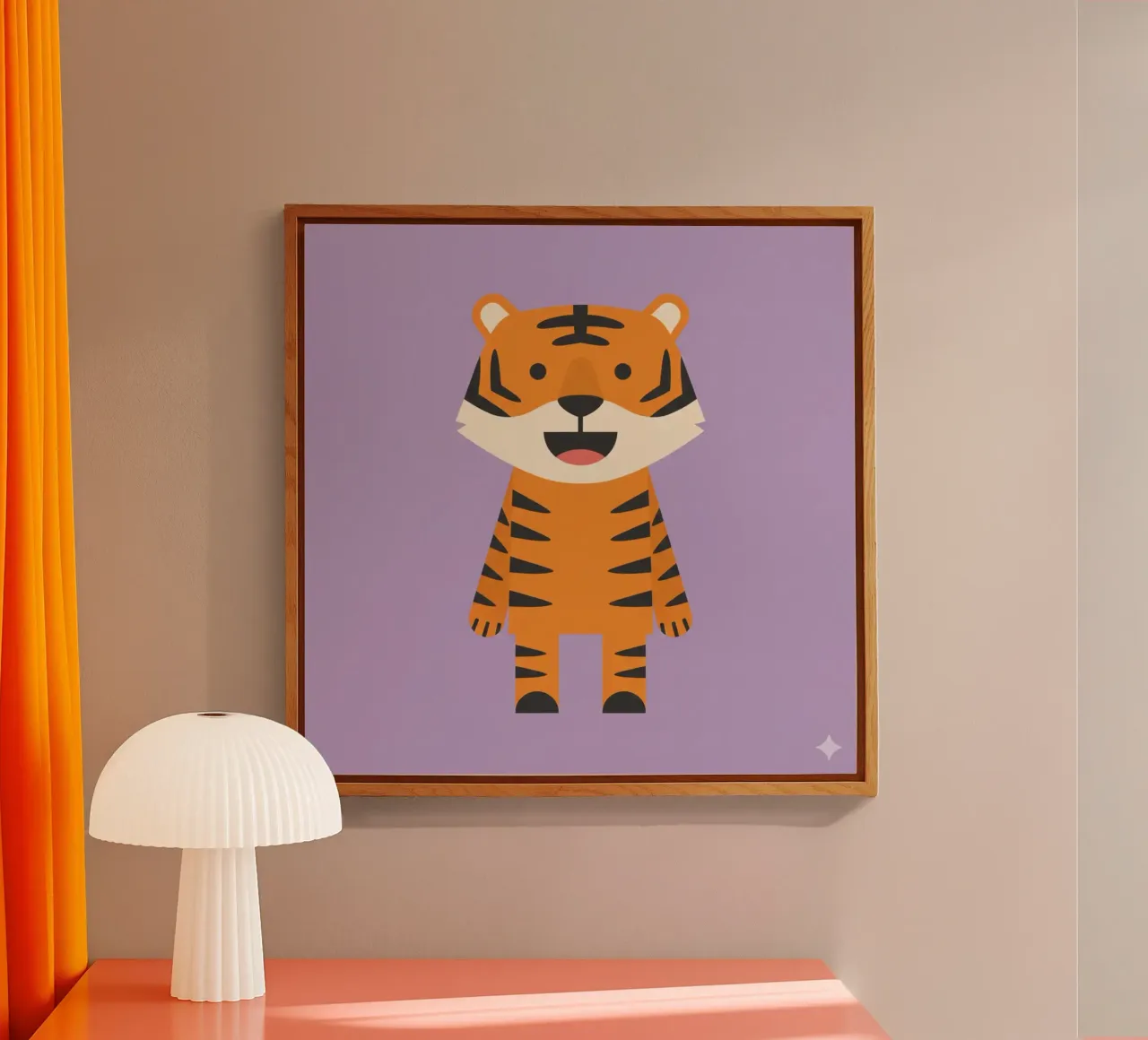 Piccola tigre plexiglass da muench