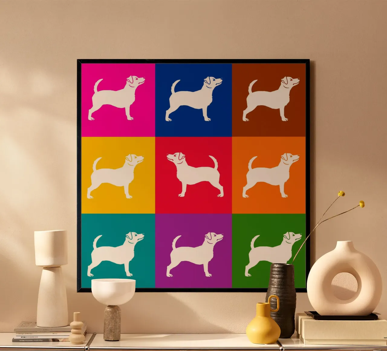 Jack Russell poster da Pop dogs