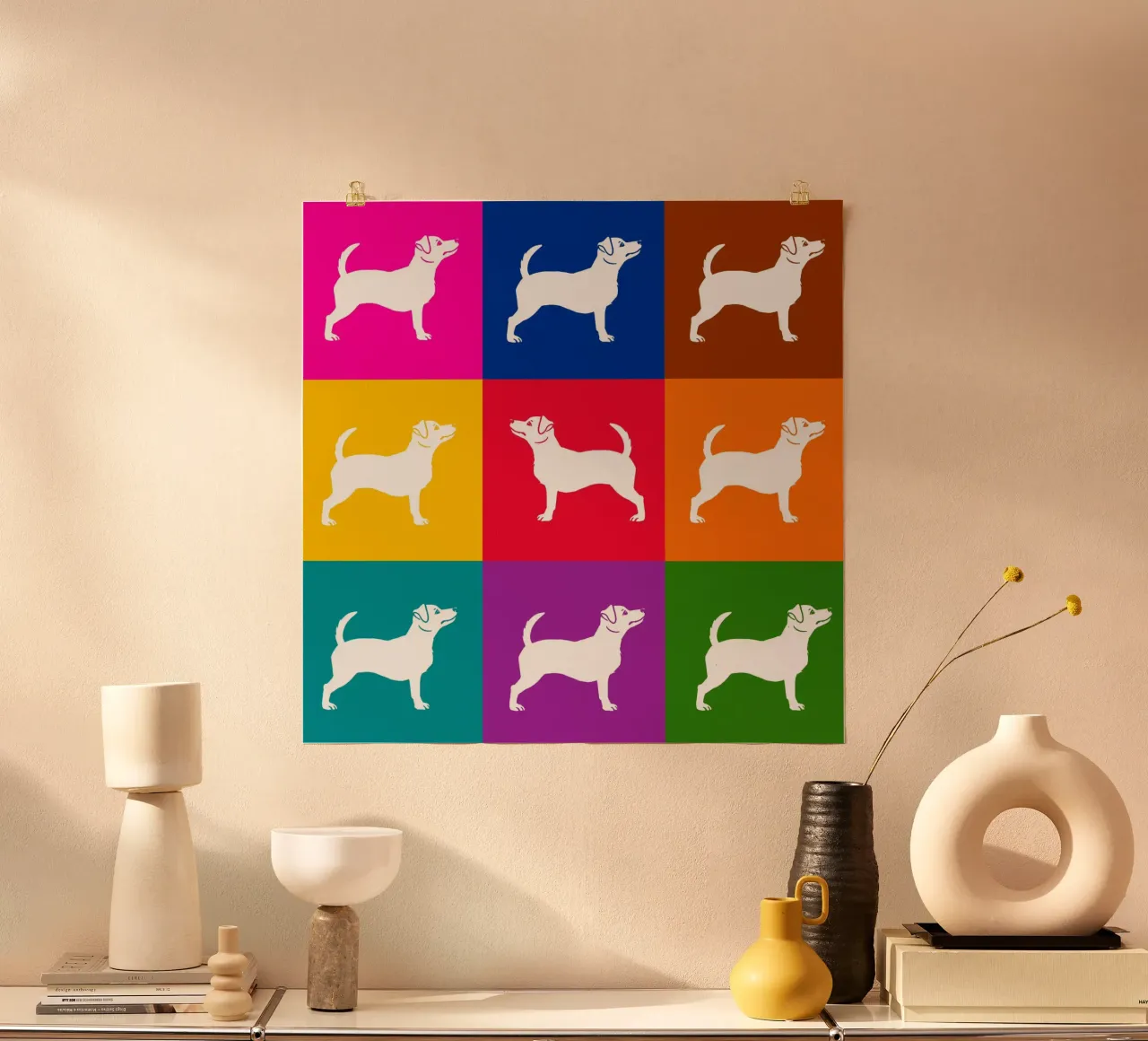 Jack Russell poster da Pop dogs