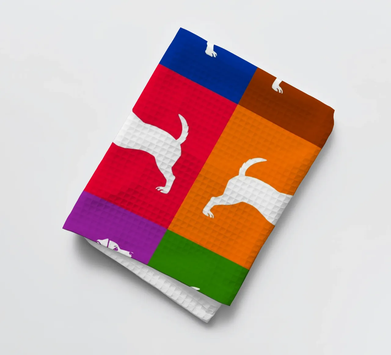 Jack Russell tea towel by Pop dogs