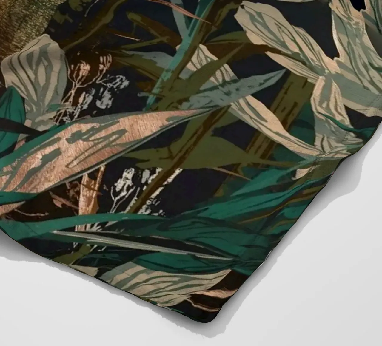 Dark Botanical Pattern coperta in pile da AzStore11