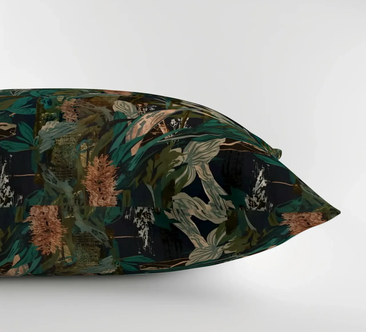 Dark Botanical Pattern cuscino da AzStore11