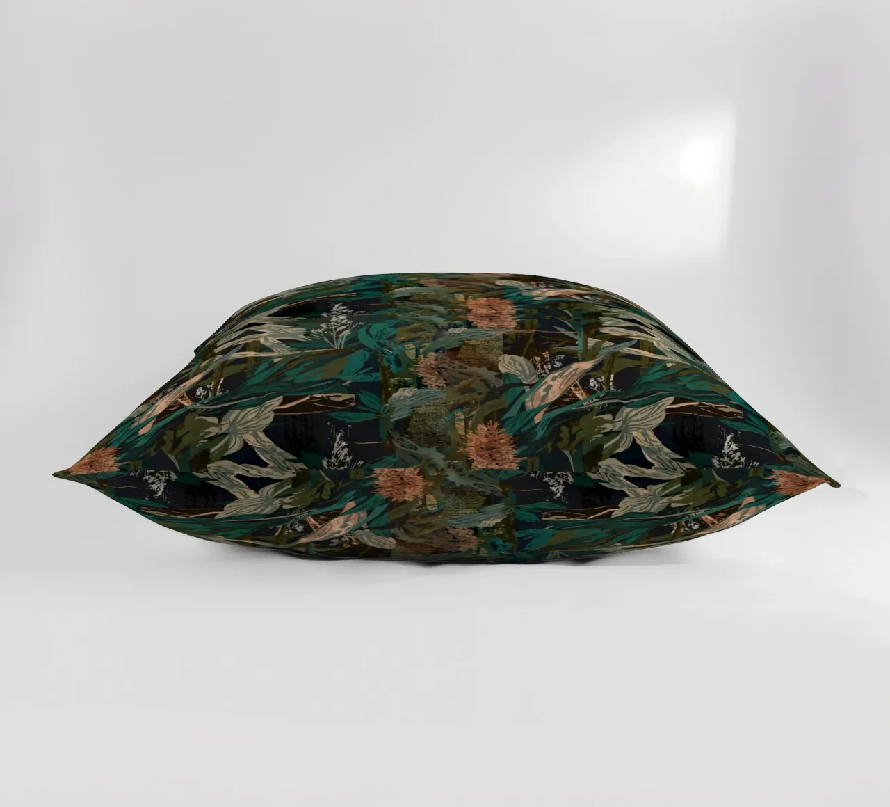 Dark Botanical Pattern cuscino da AzStore11