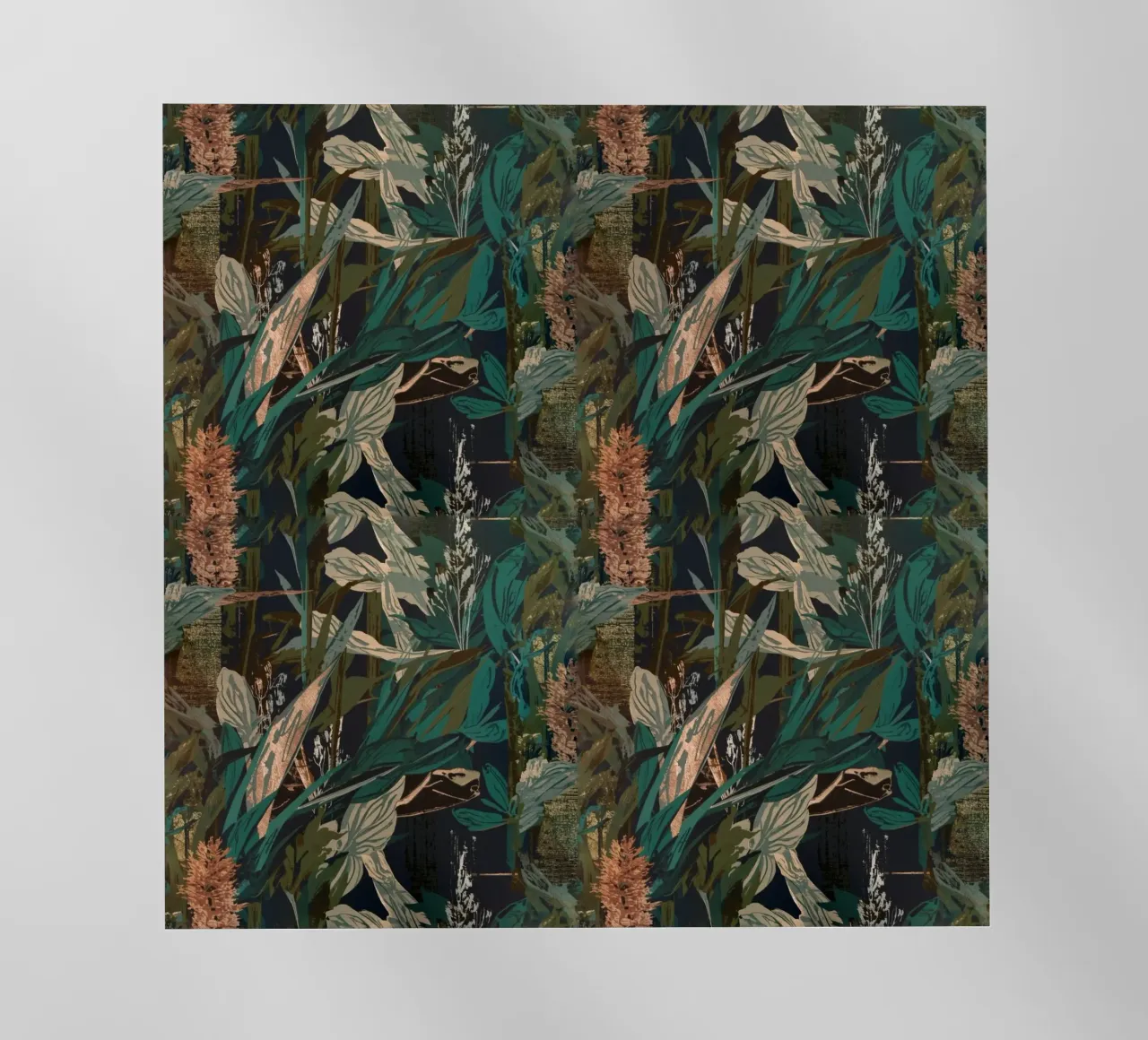 Dark Botanical Pattern pellicola backlit da AzStore11