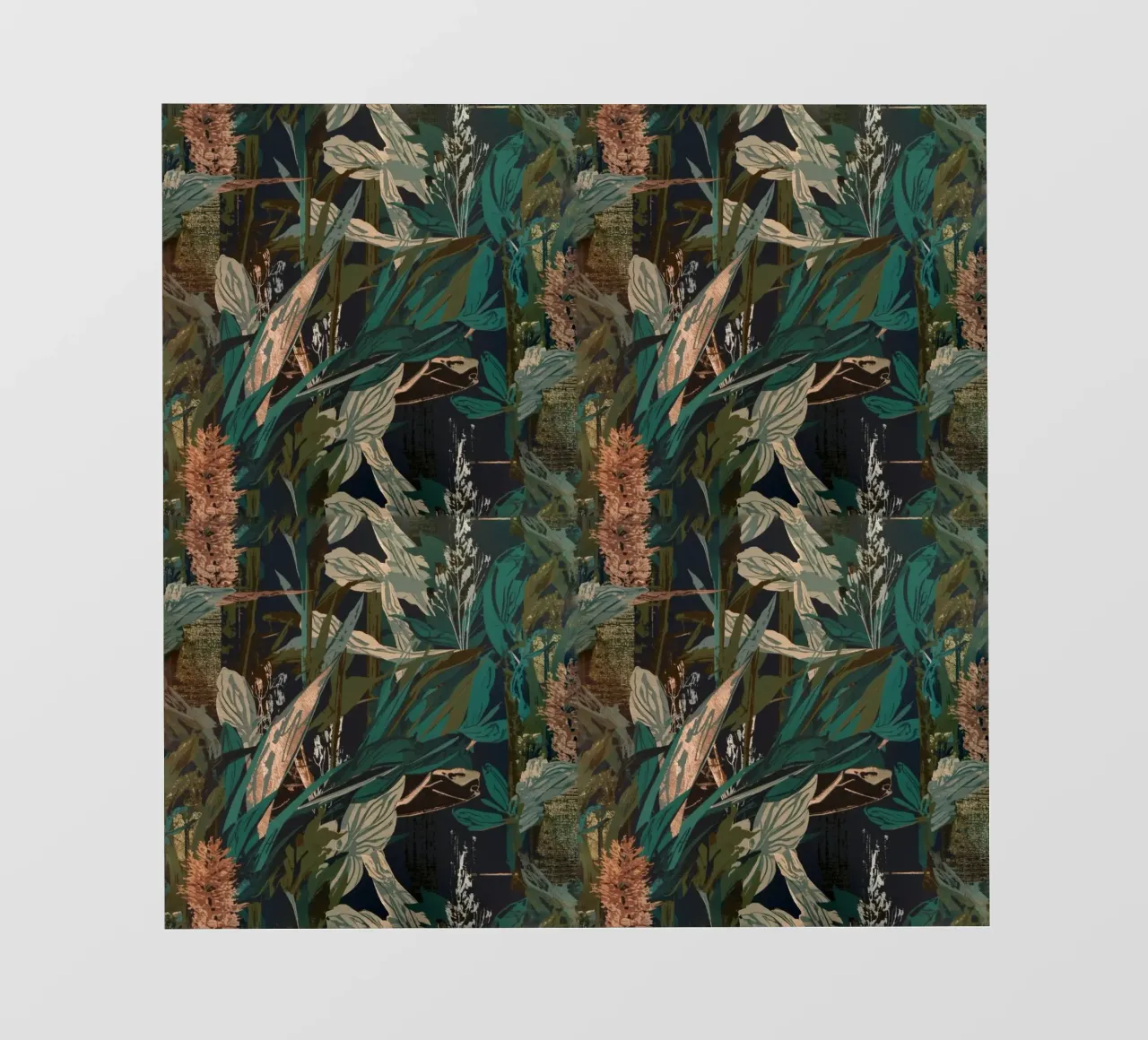 Dark Botanical Pattern pellicola backlit da AzStore11